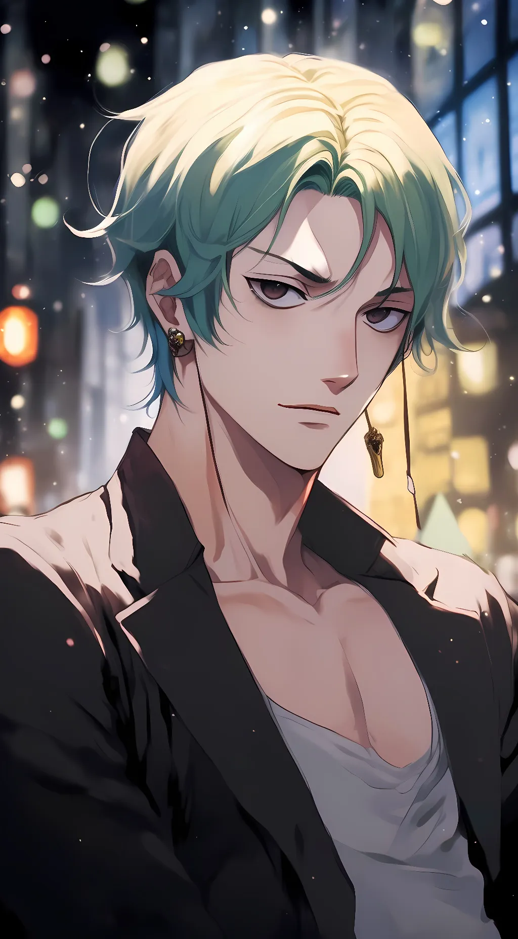 ai character: Roronoa Zoro background