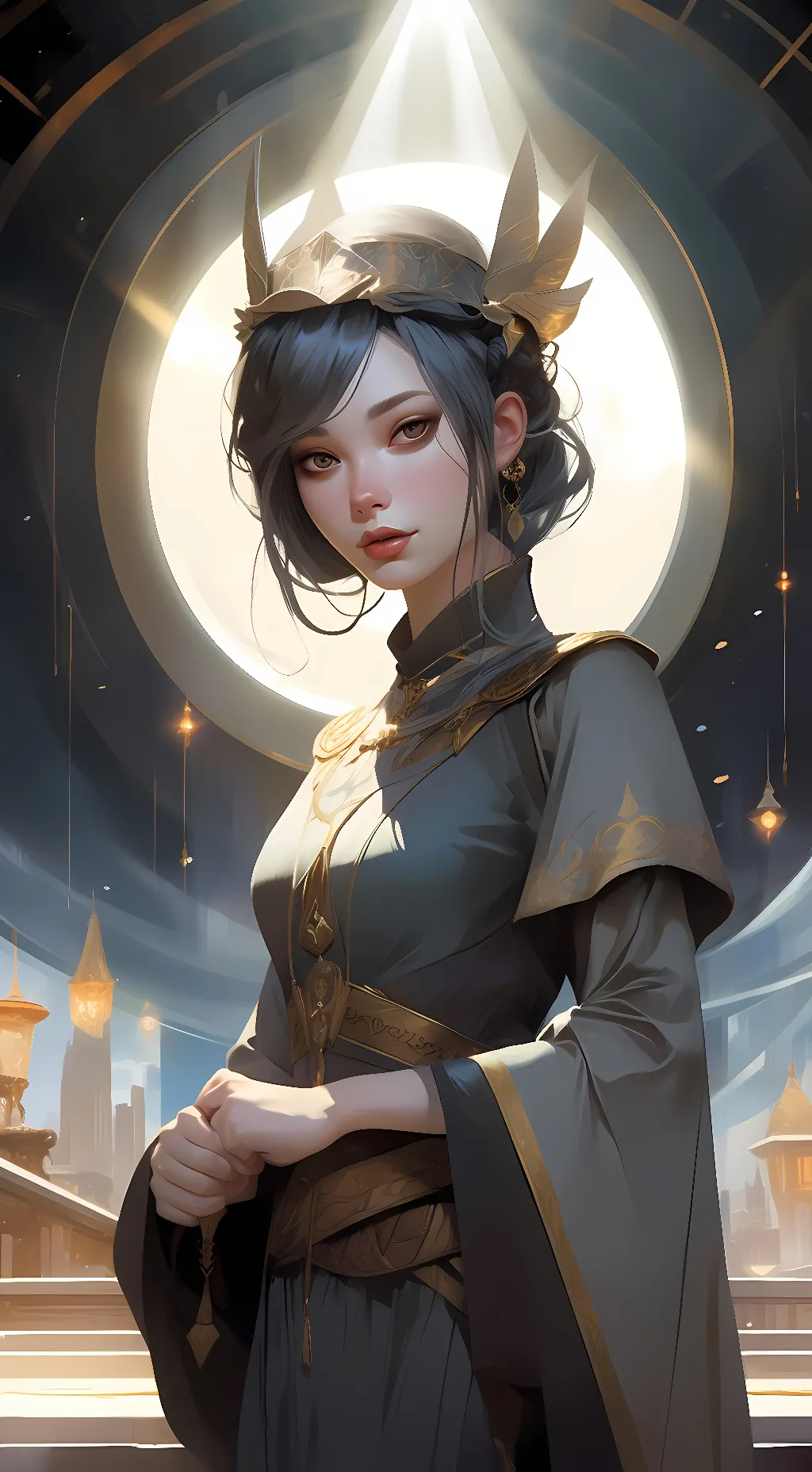 ai character: Nyx background