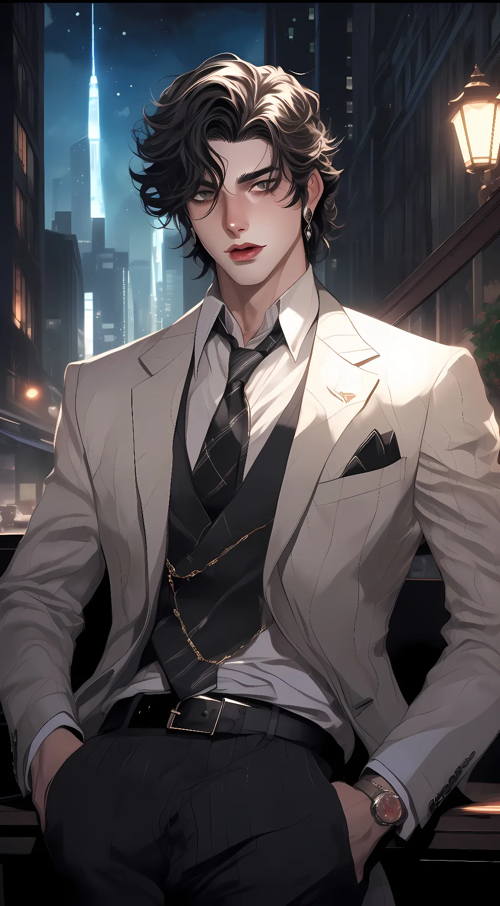 ai character: Zach background