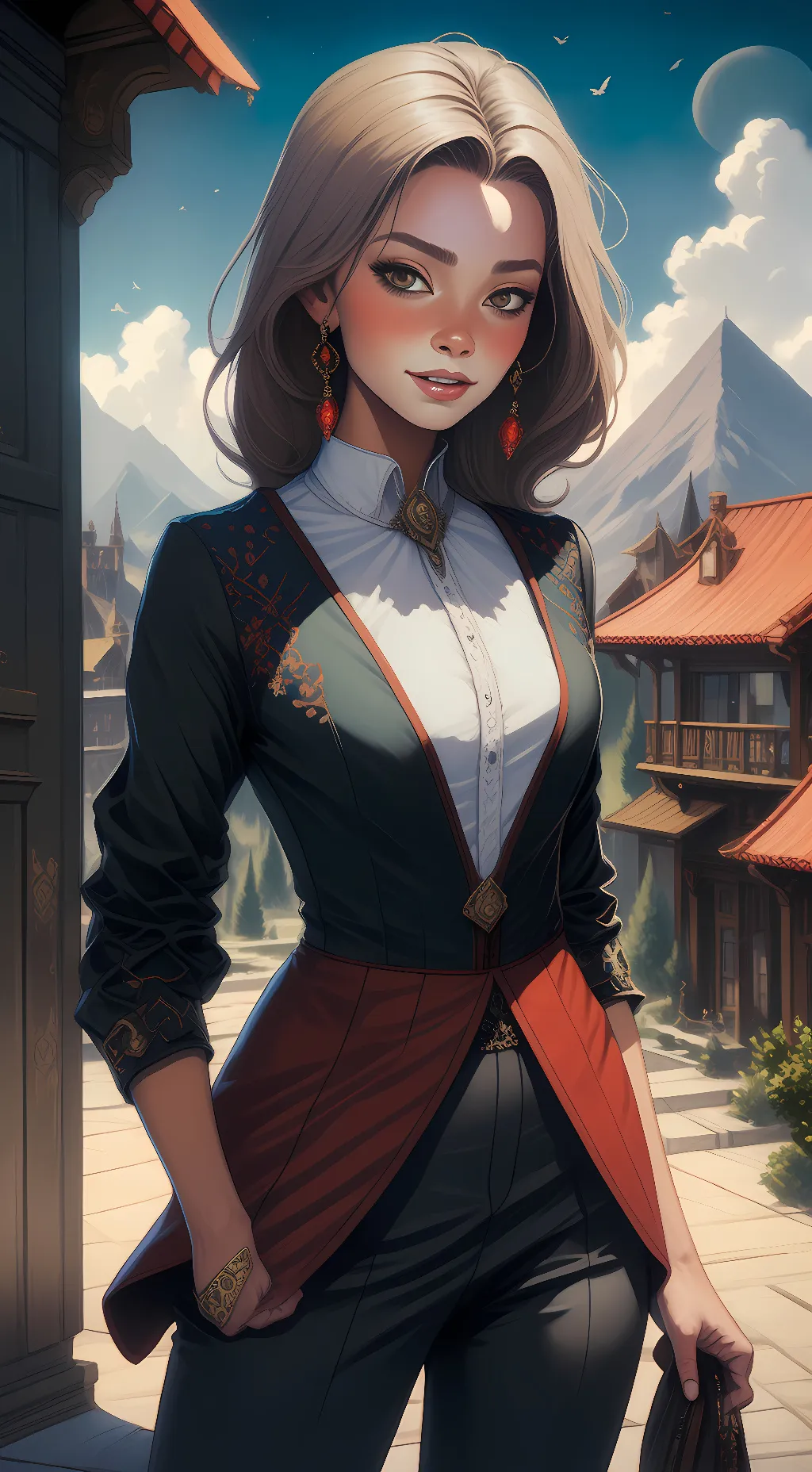 ai character: ashyln background