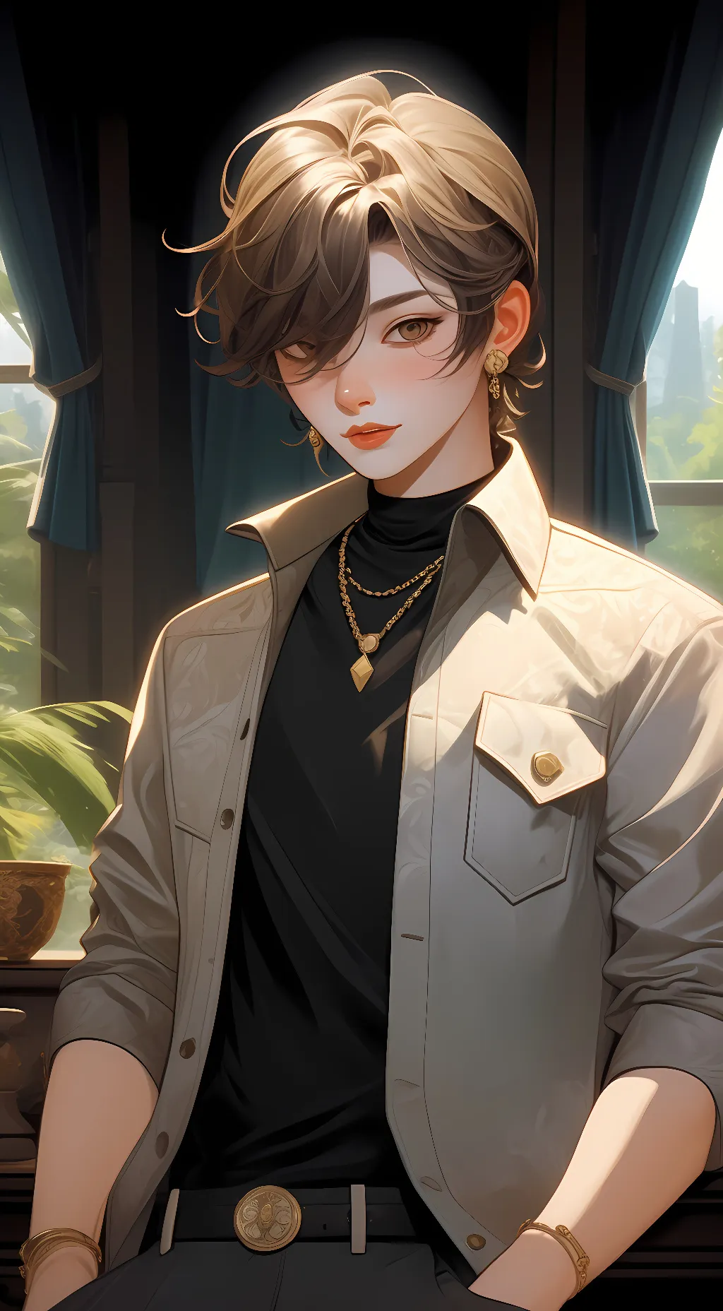 ai character: Brian background