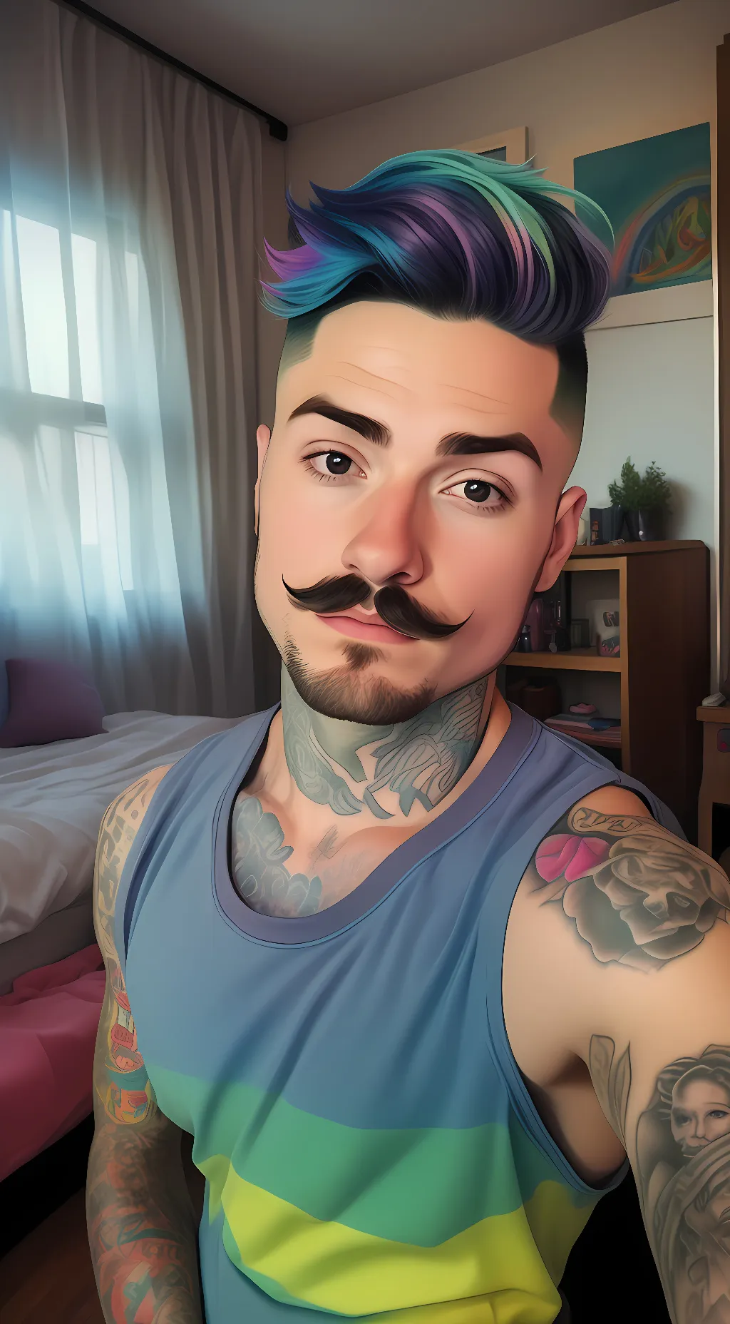 ai character: Terrence Cruz background