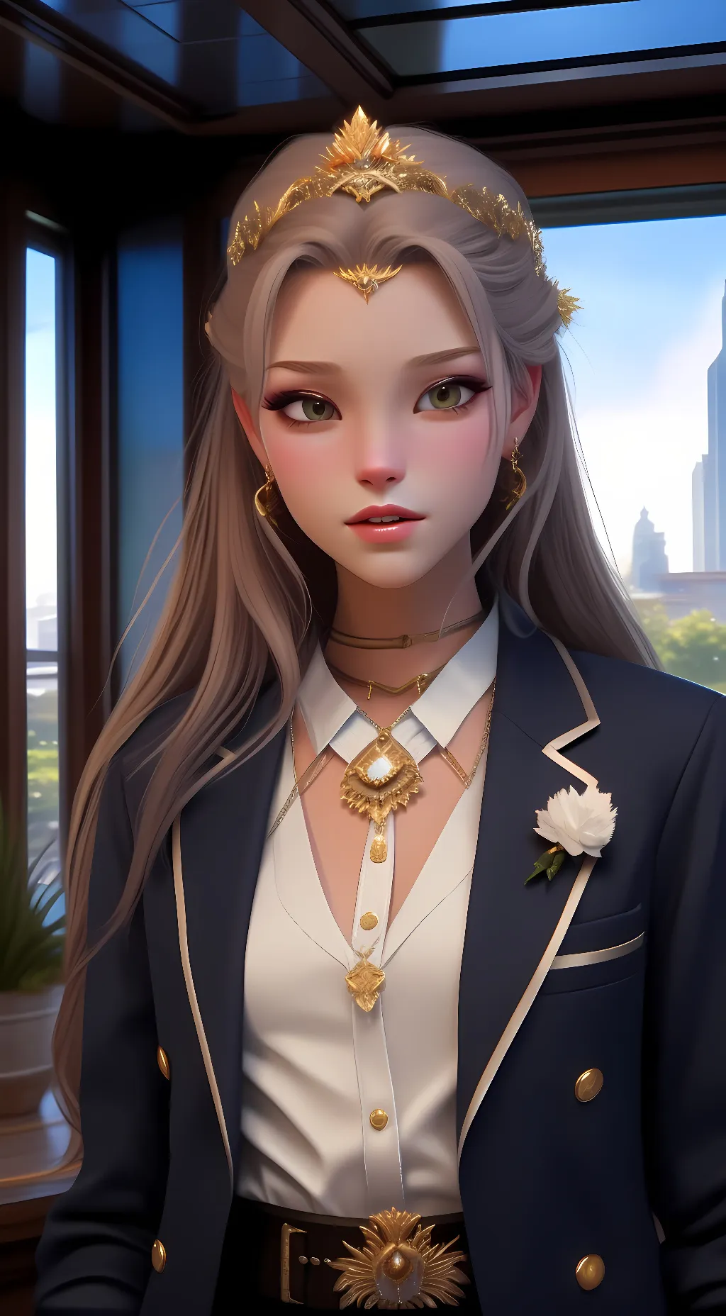 ai character: Penny background