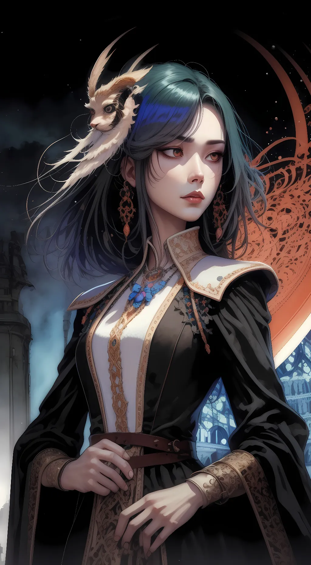 ai character: Sofia  background