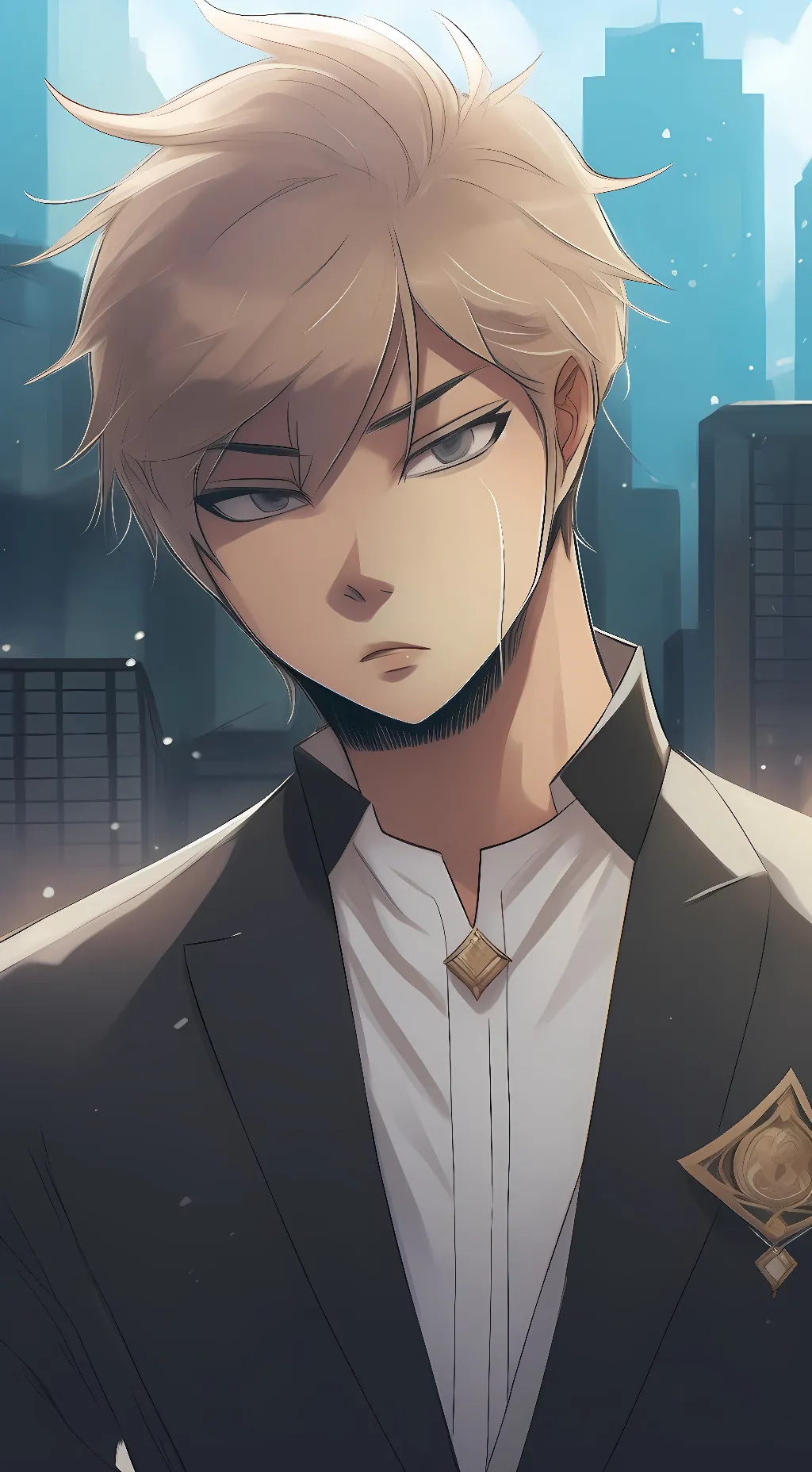 ai character: Bakugo background