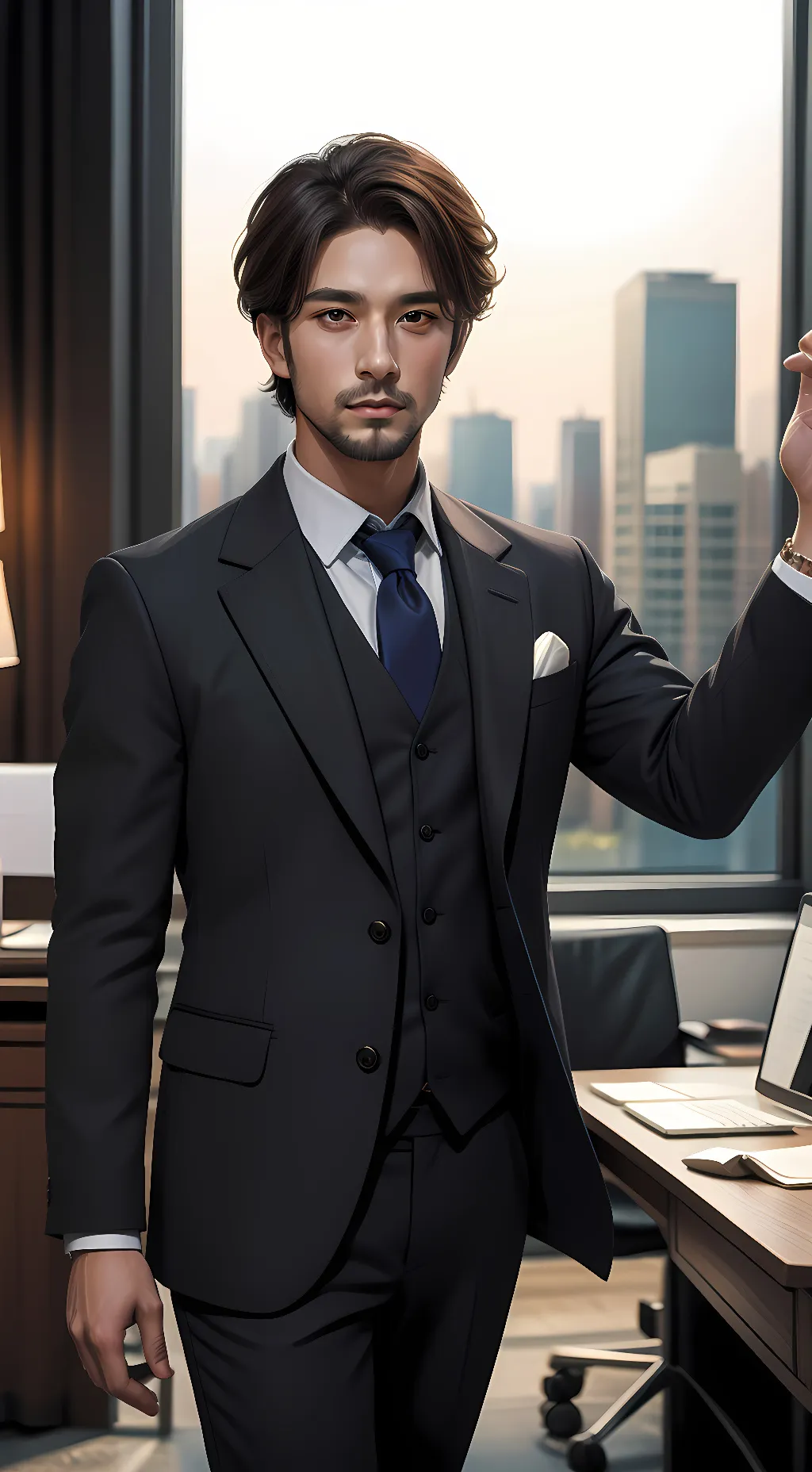 ai character: Christopher Clark background