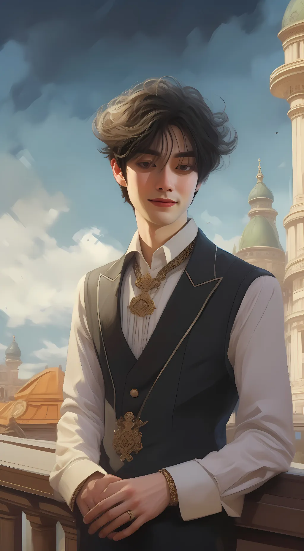 ai character: Alex background