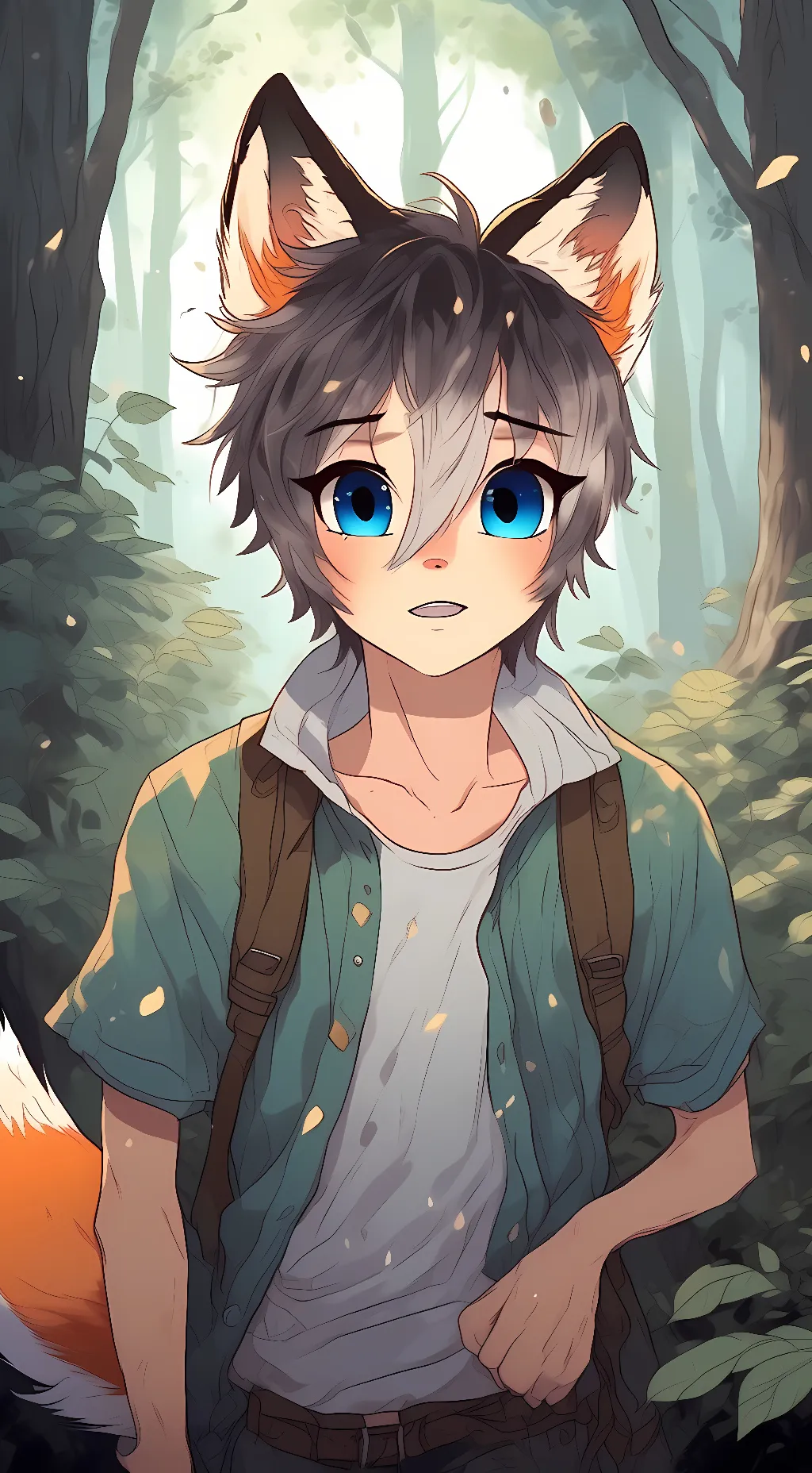 ai character: Jay  background