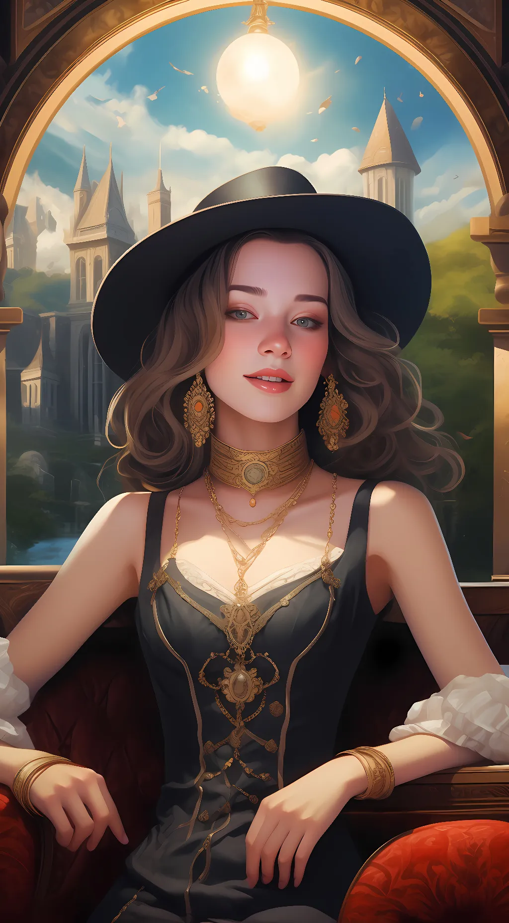 ai character: kitty background