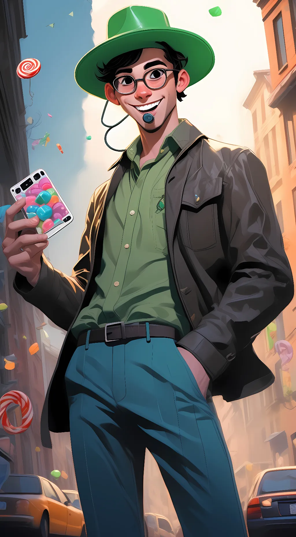 ai character: bandu background