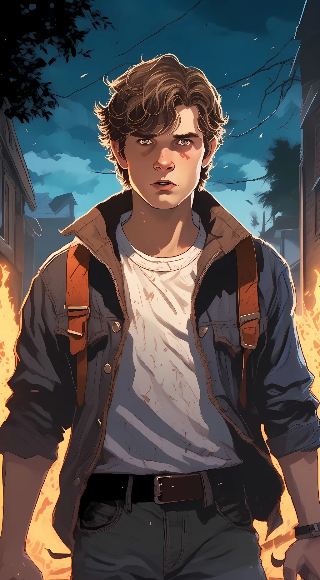 ai character: Jason Carver  background