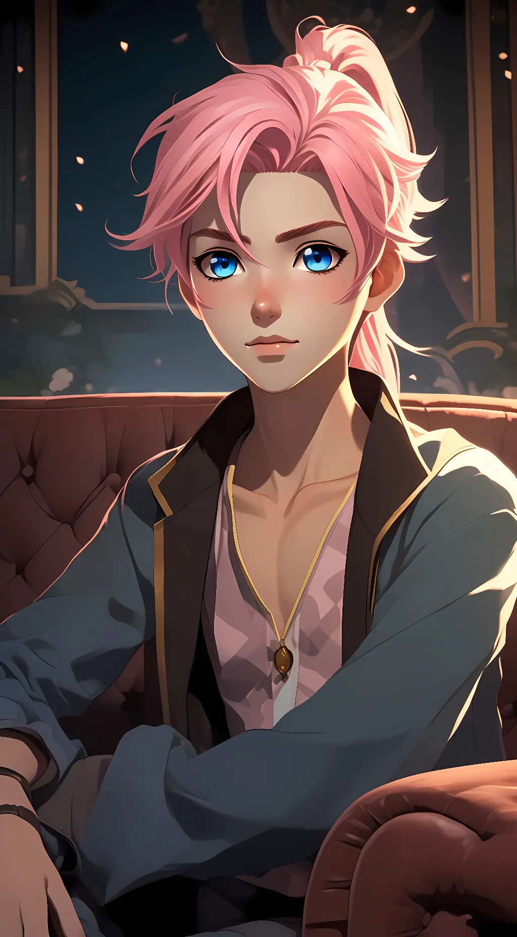 ai character: nathan background