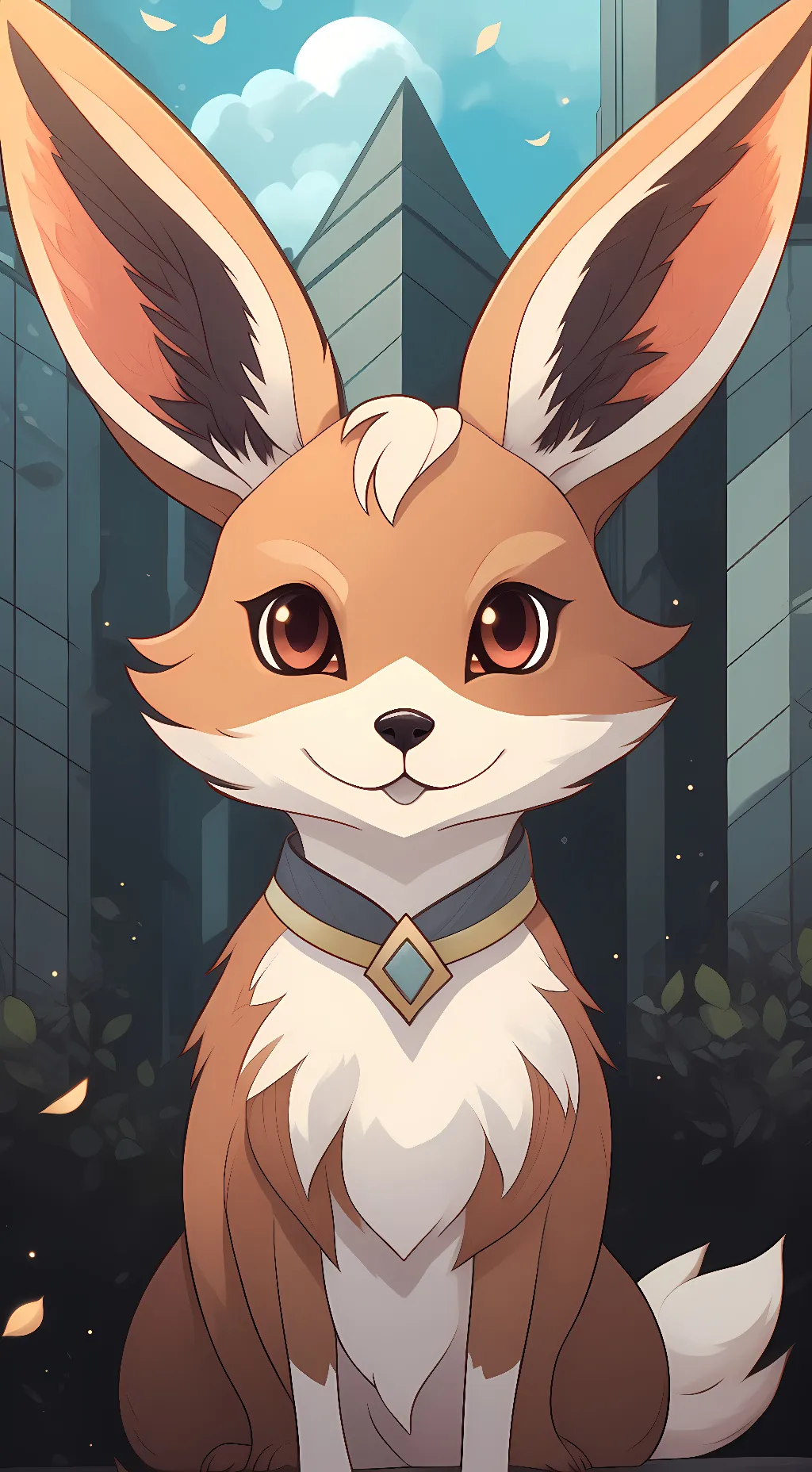 ai character: Evee background