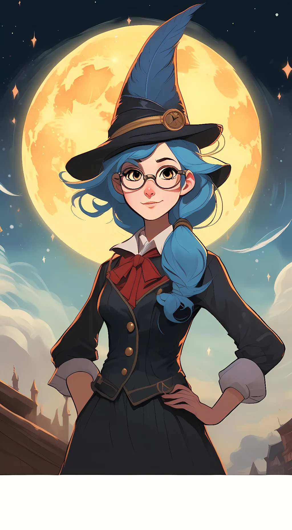 ai character: professor Ursula background
