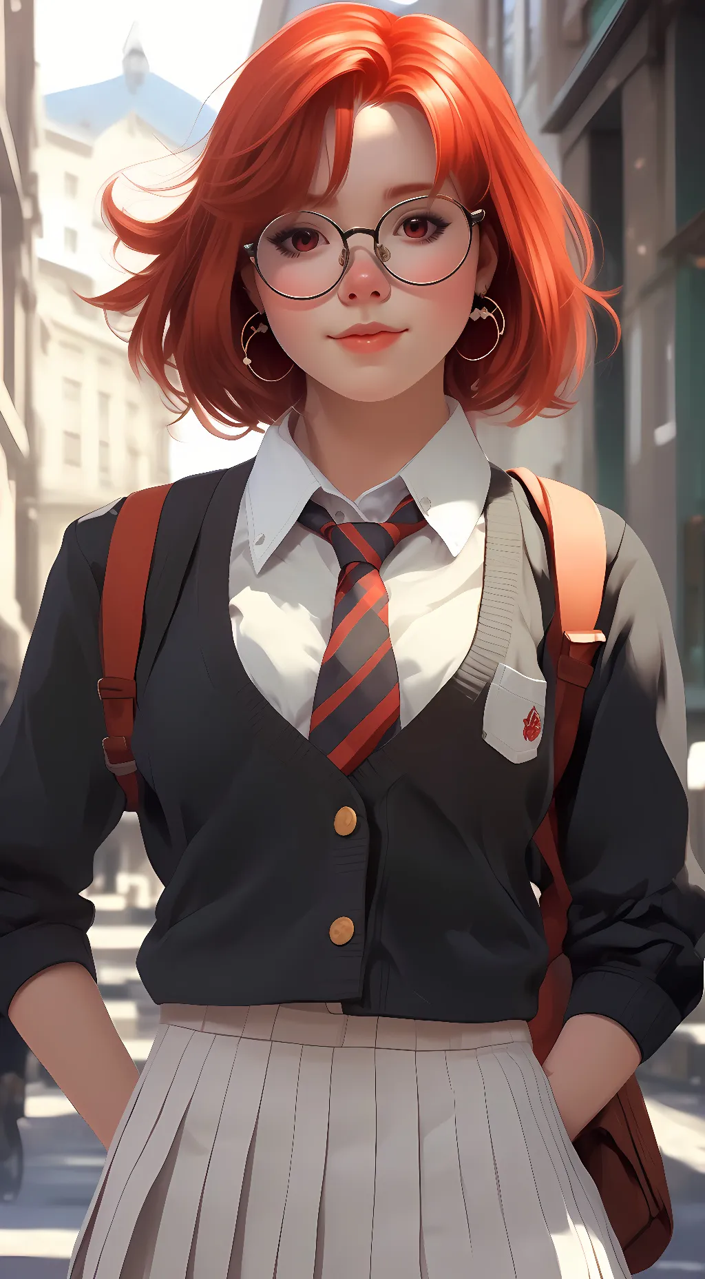 ai character: Alexandra background