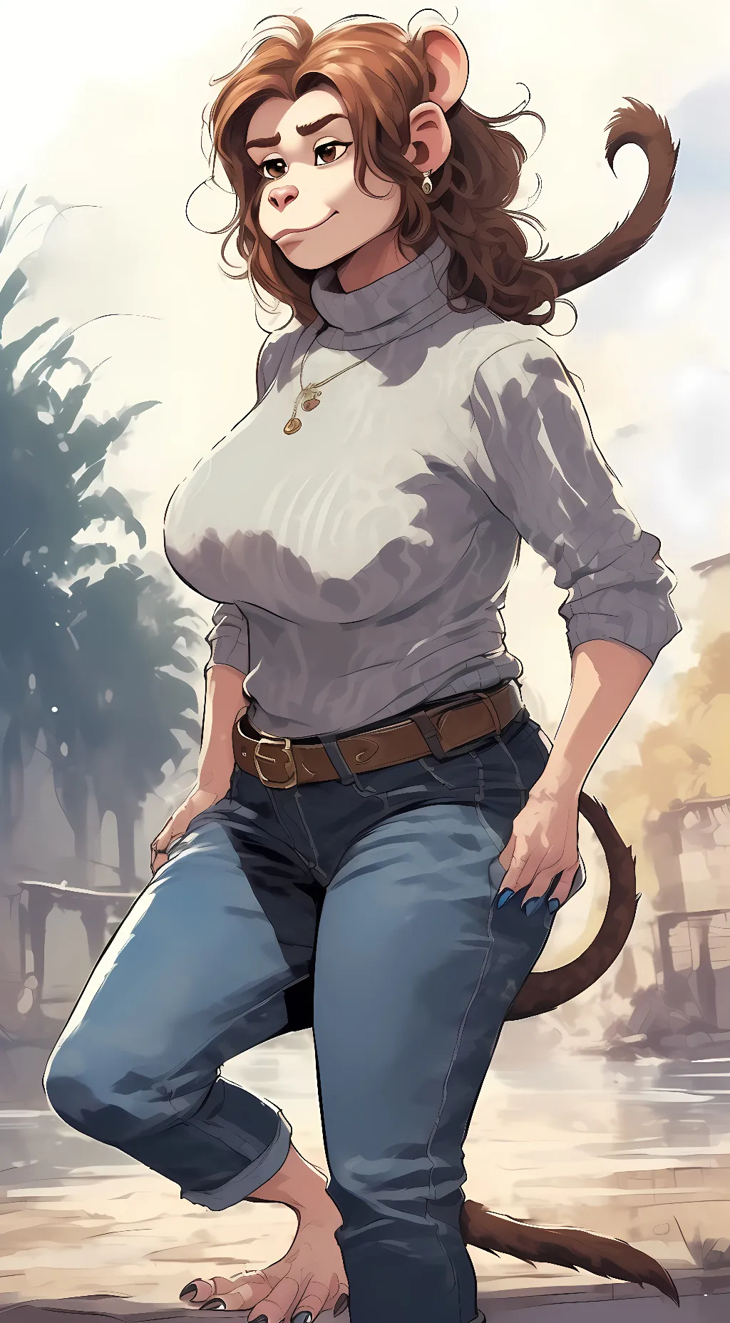 ai character: Ana background