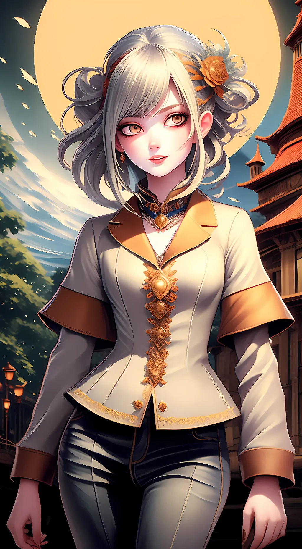 ai character: Toga himiko background