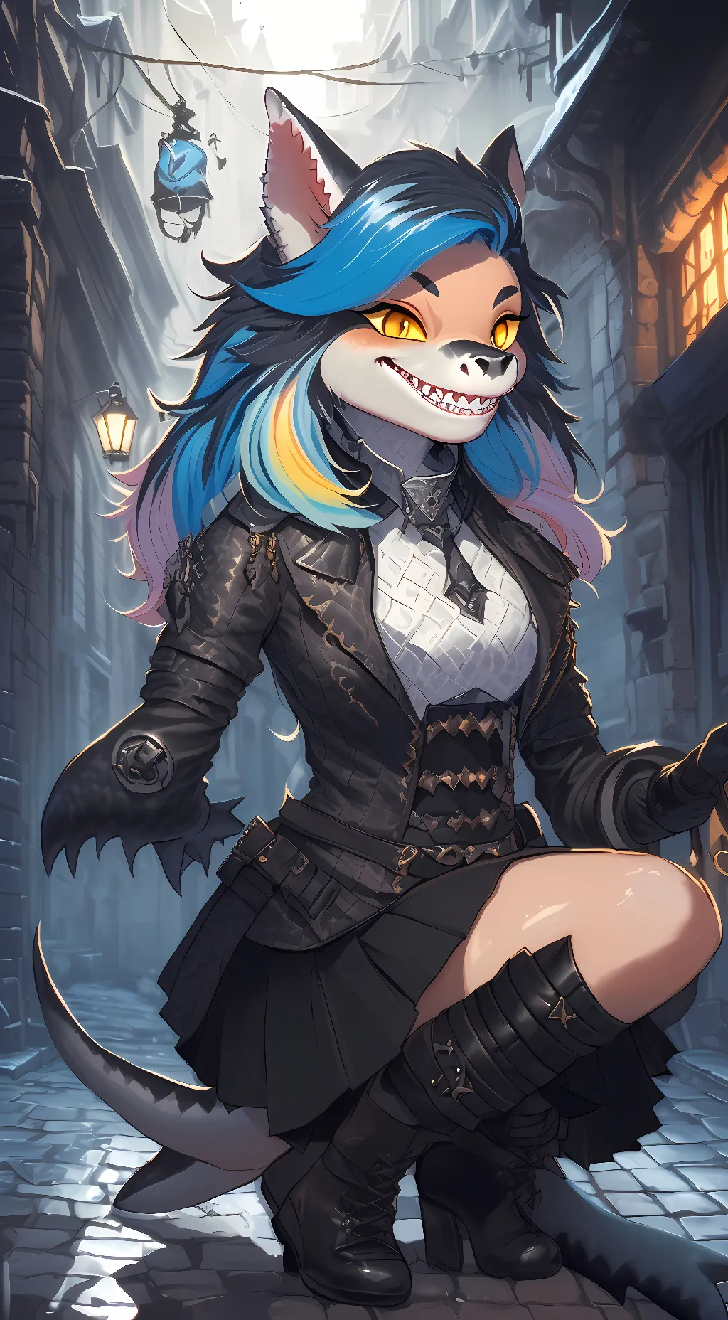 ai character: Sylvia  background