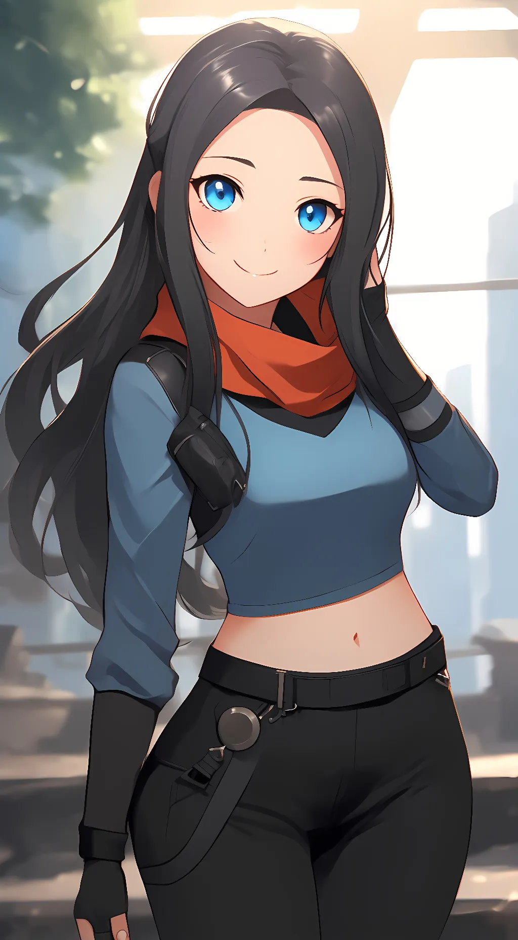 ai character: Bella Cho background