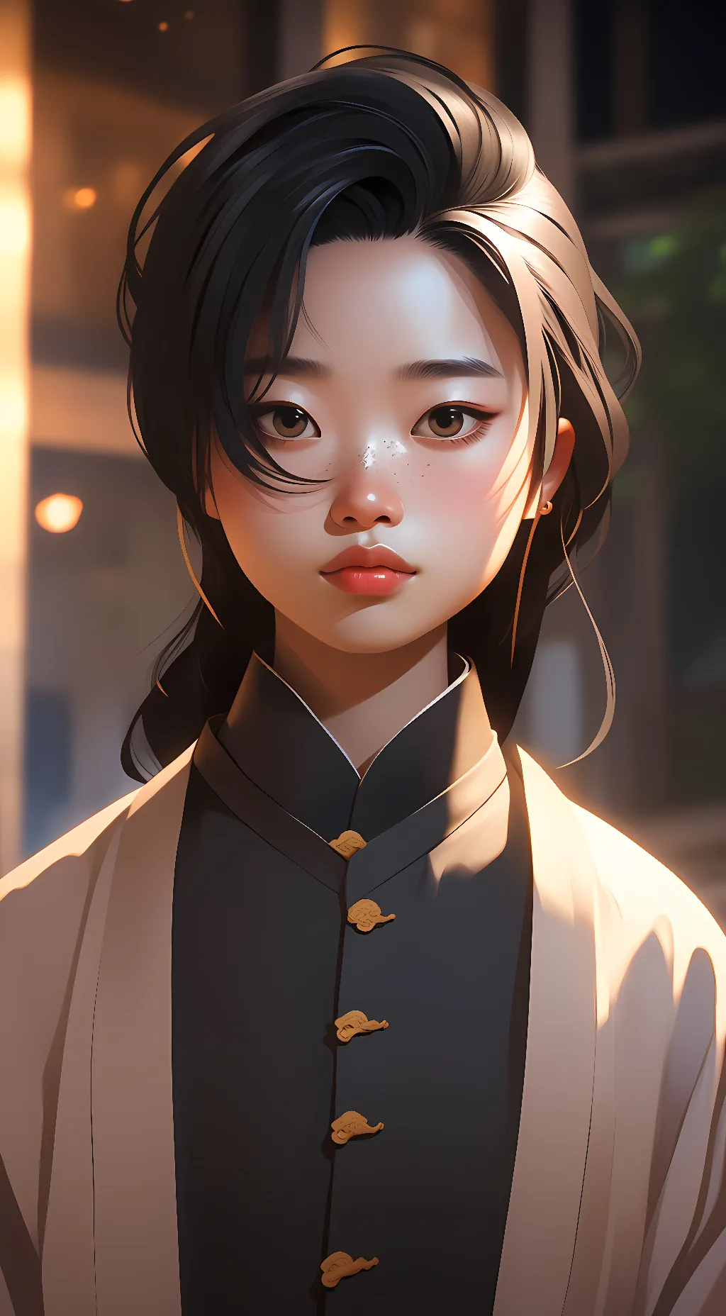 ai character: Kim-dauni background