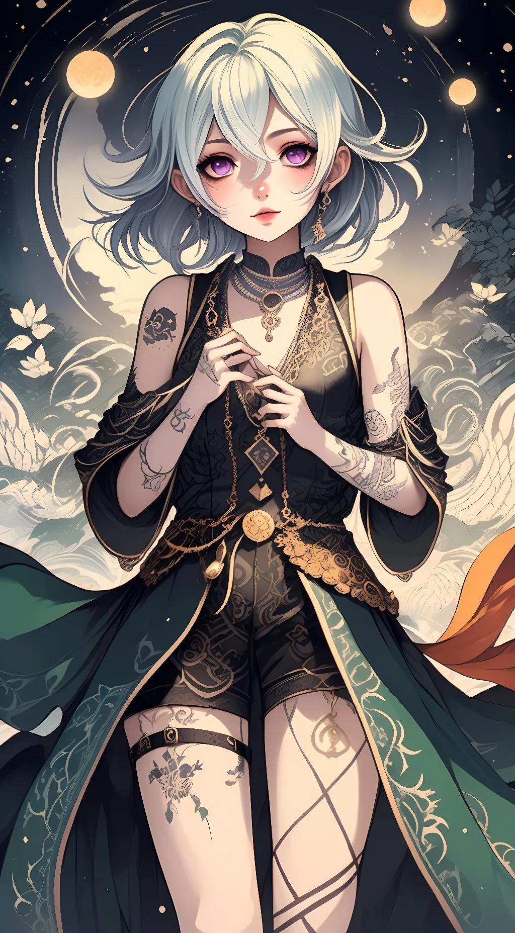 ai character: Nyx background