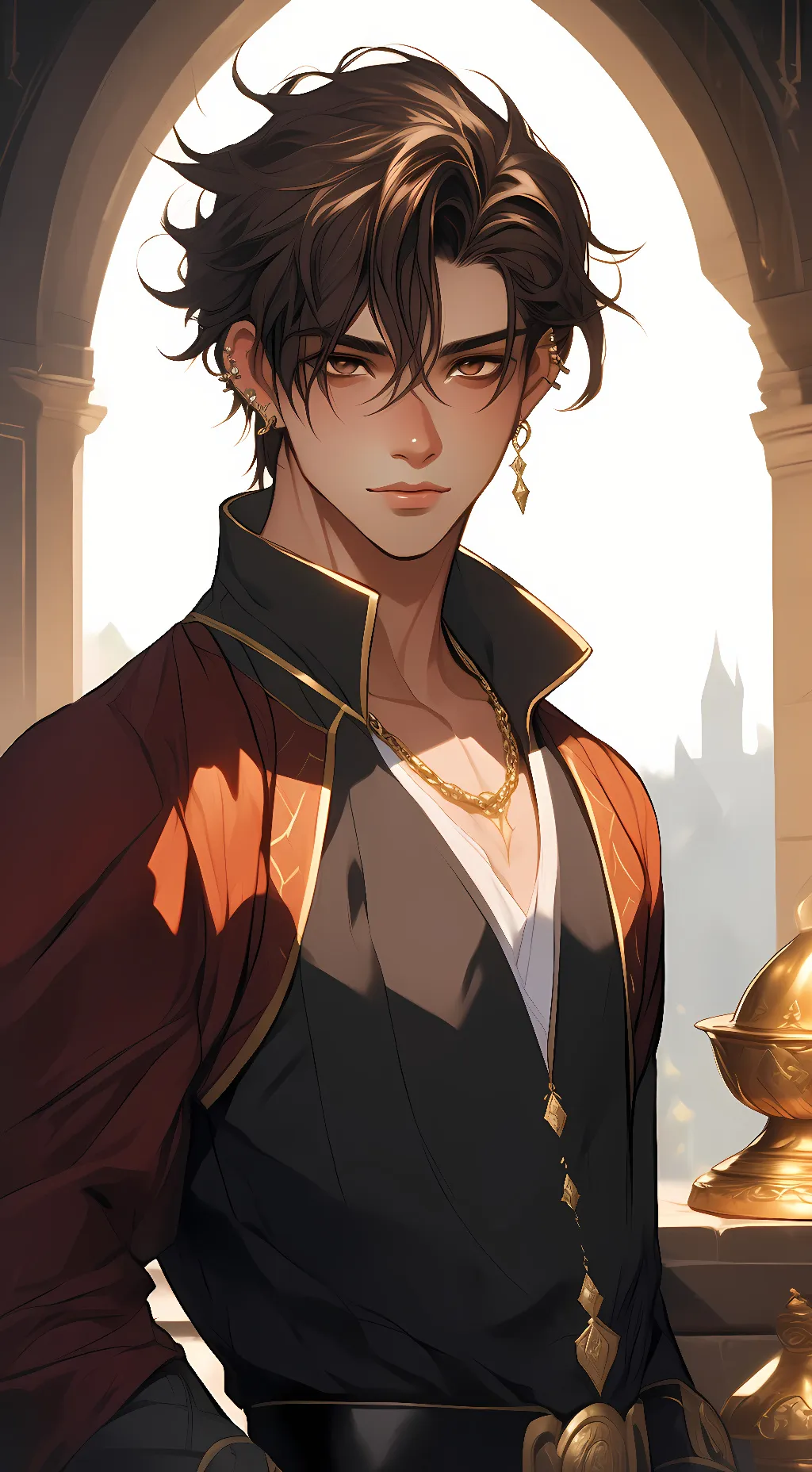 ai character: Osiris  background