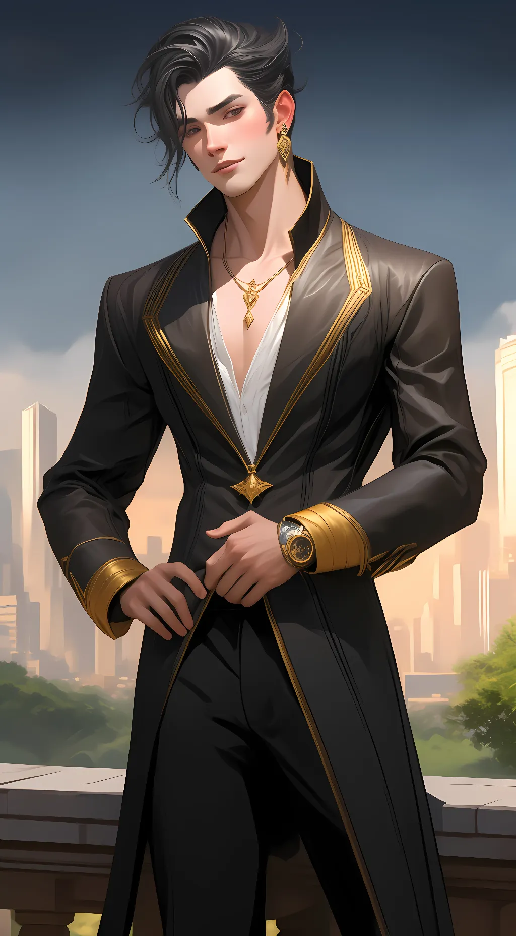 ai character: alex background