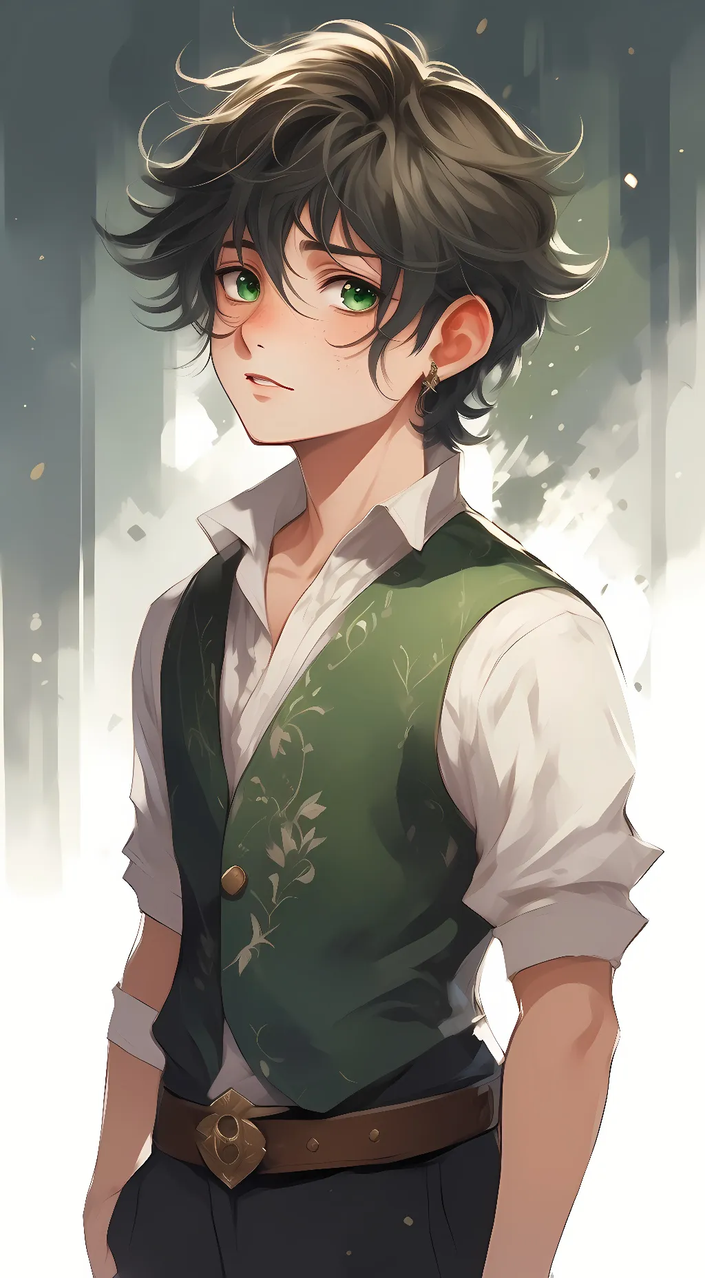 ai character: Izuku background