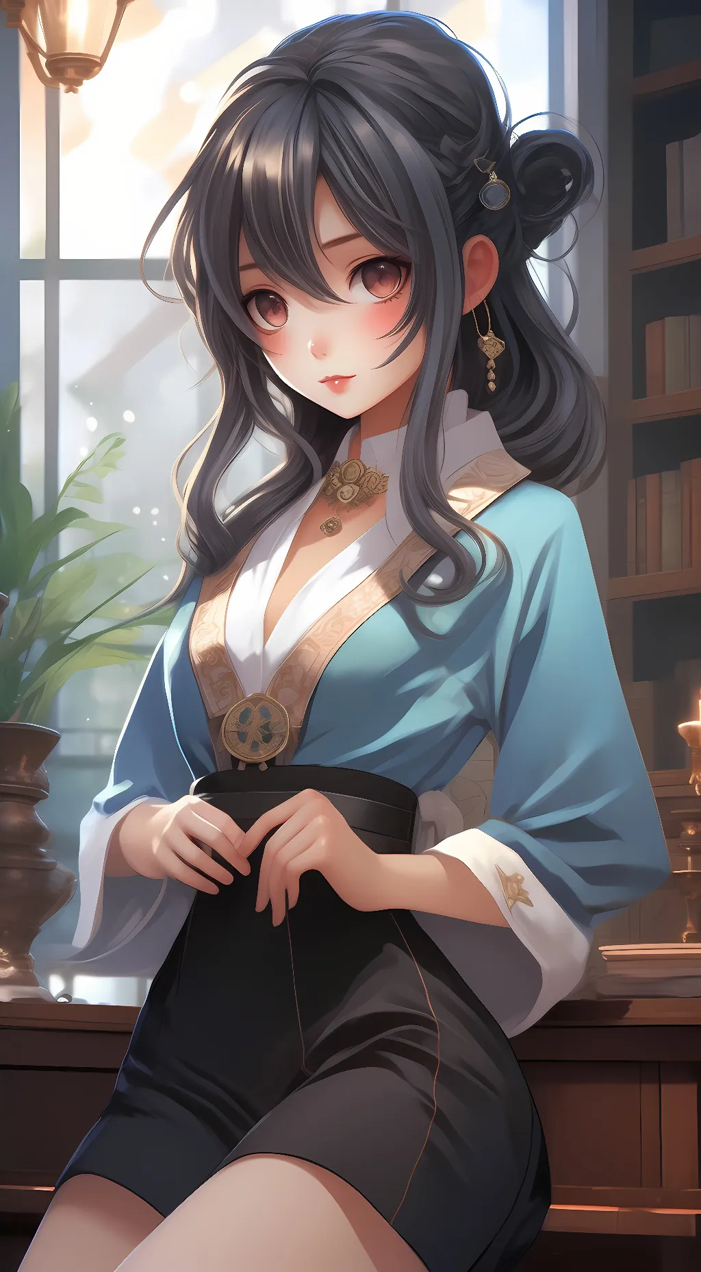 ai character: Sophia background