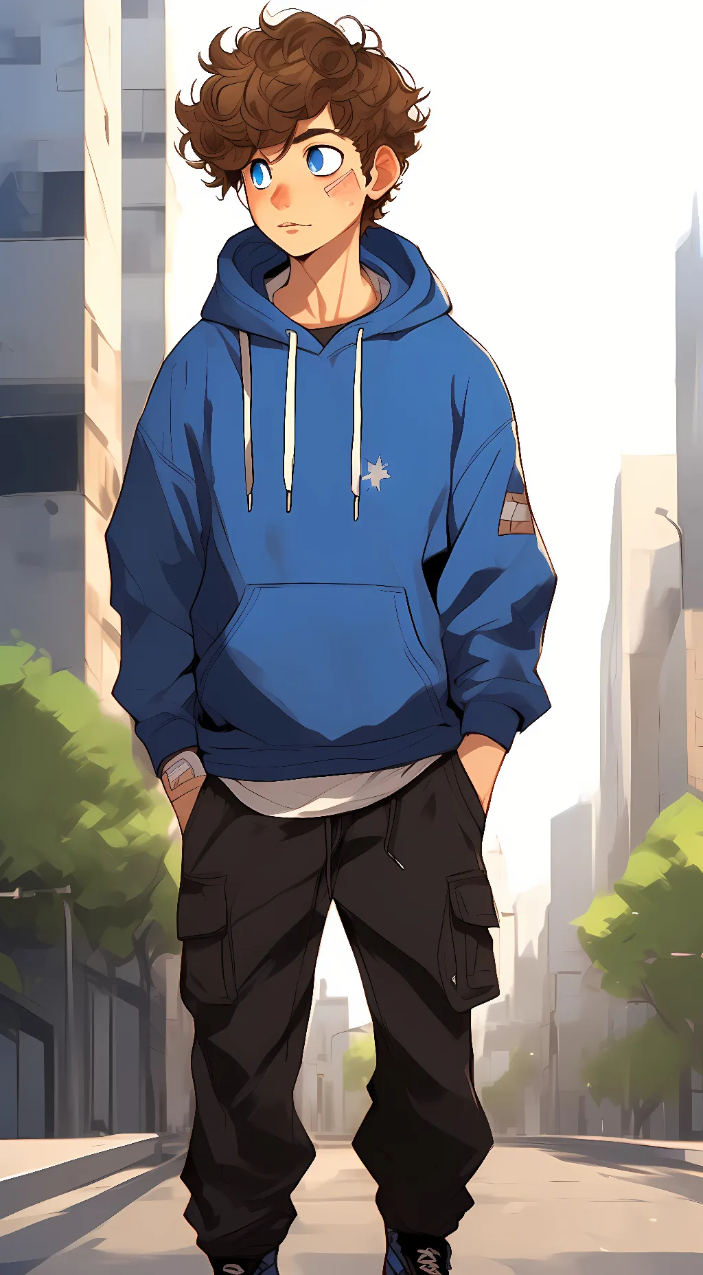 ai character: Andrew M background