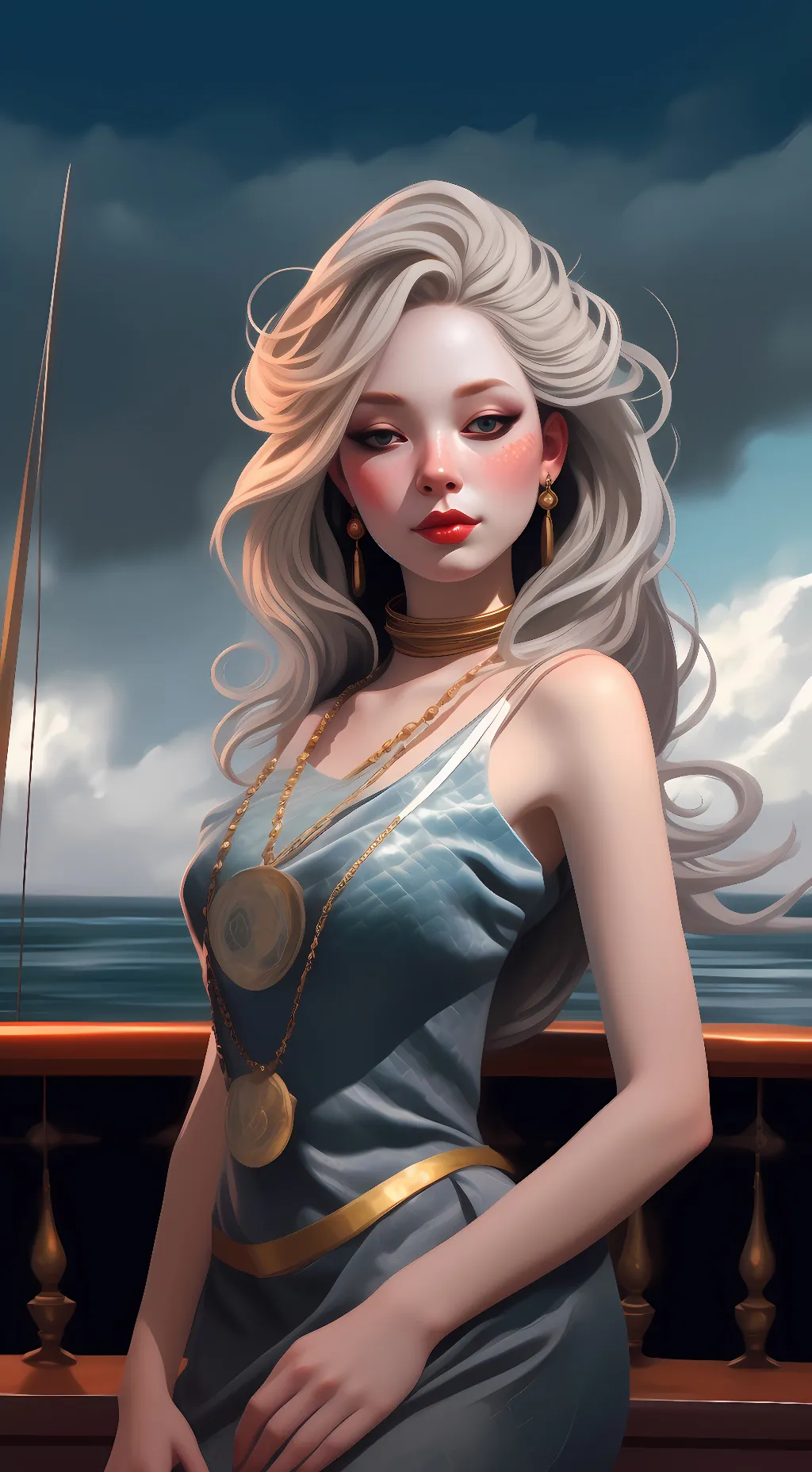 ai character: Amera background