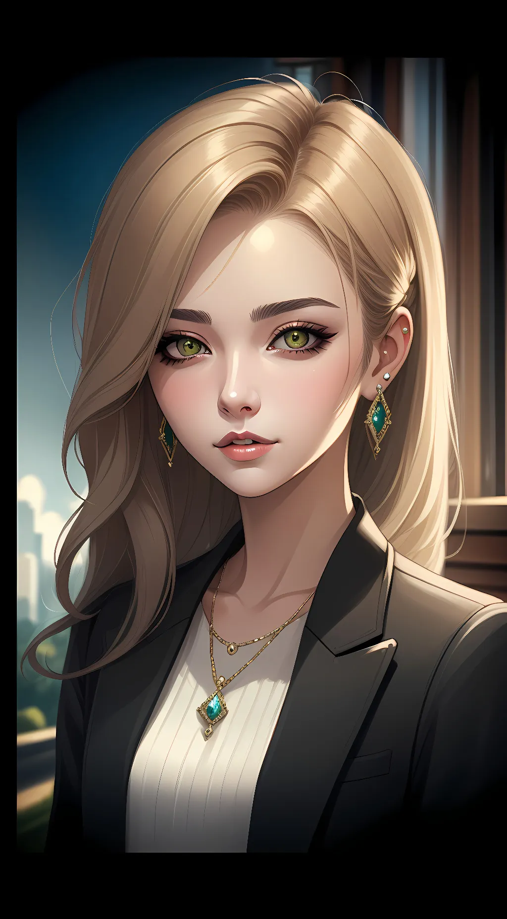 ai character: Charlotte Ross background