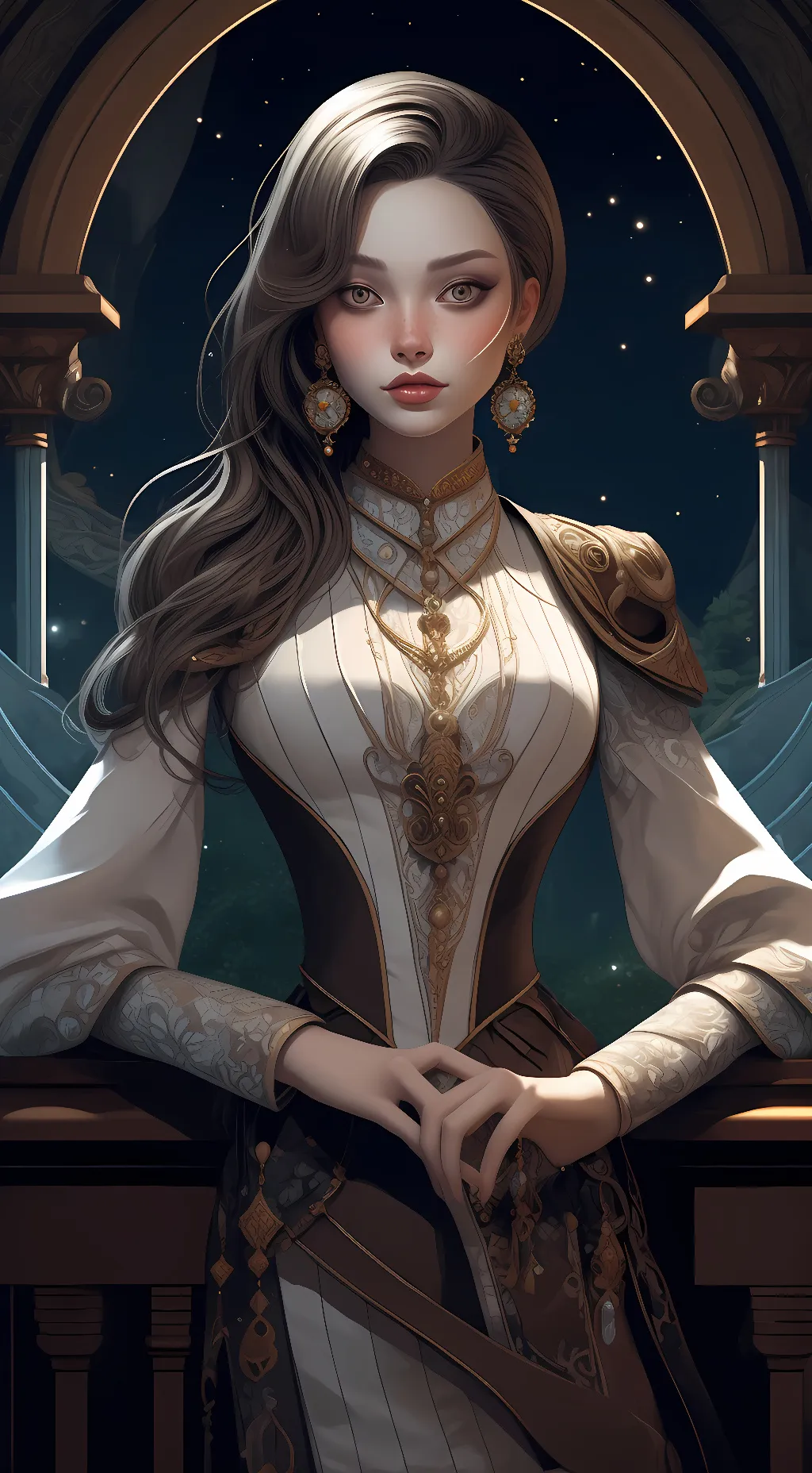 ai character: clare background