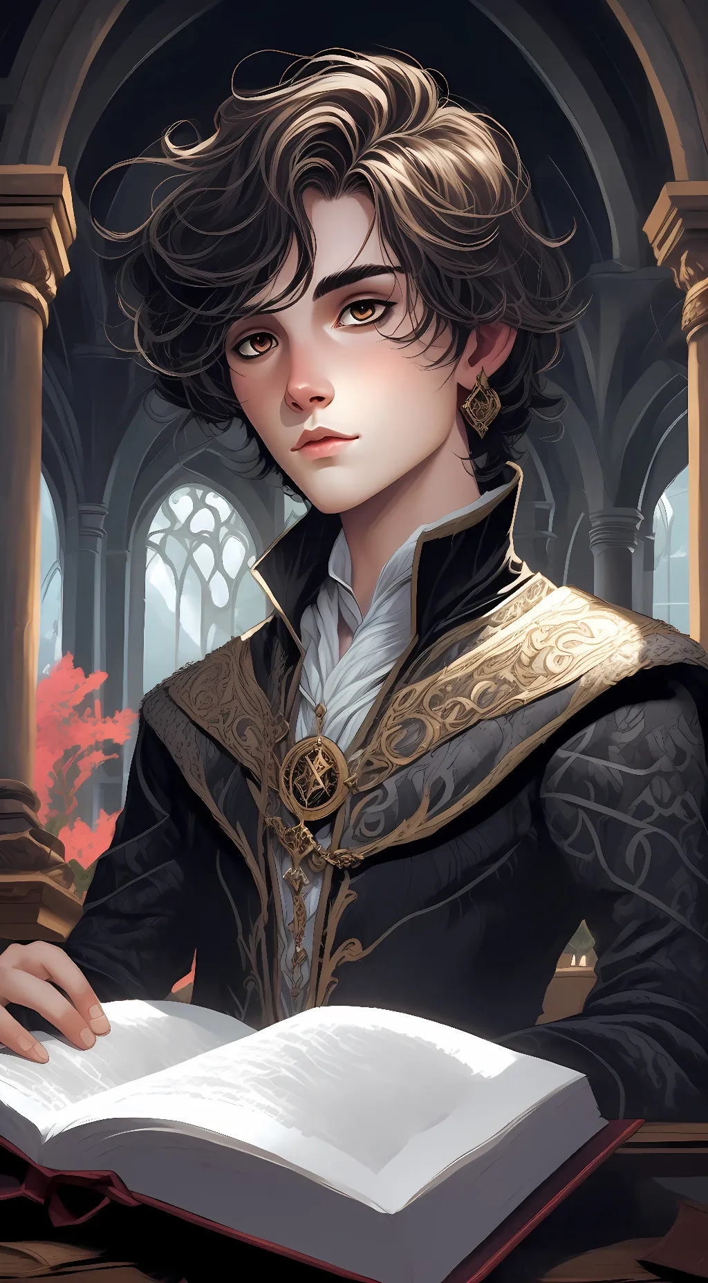 ai character: Albert Zelundo background