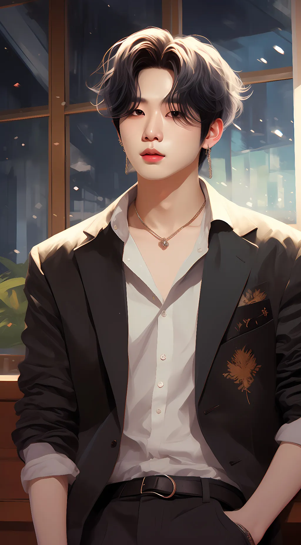 ai character: Suga background