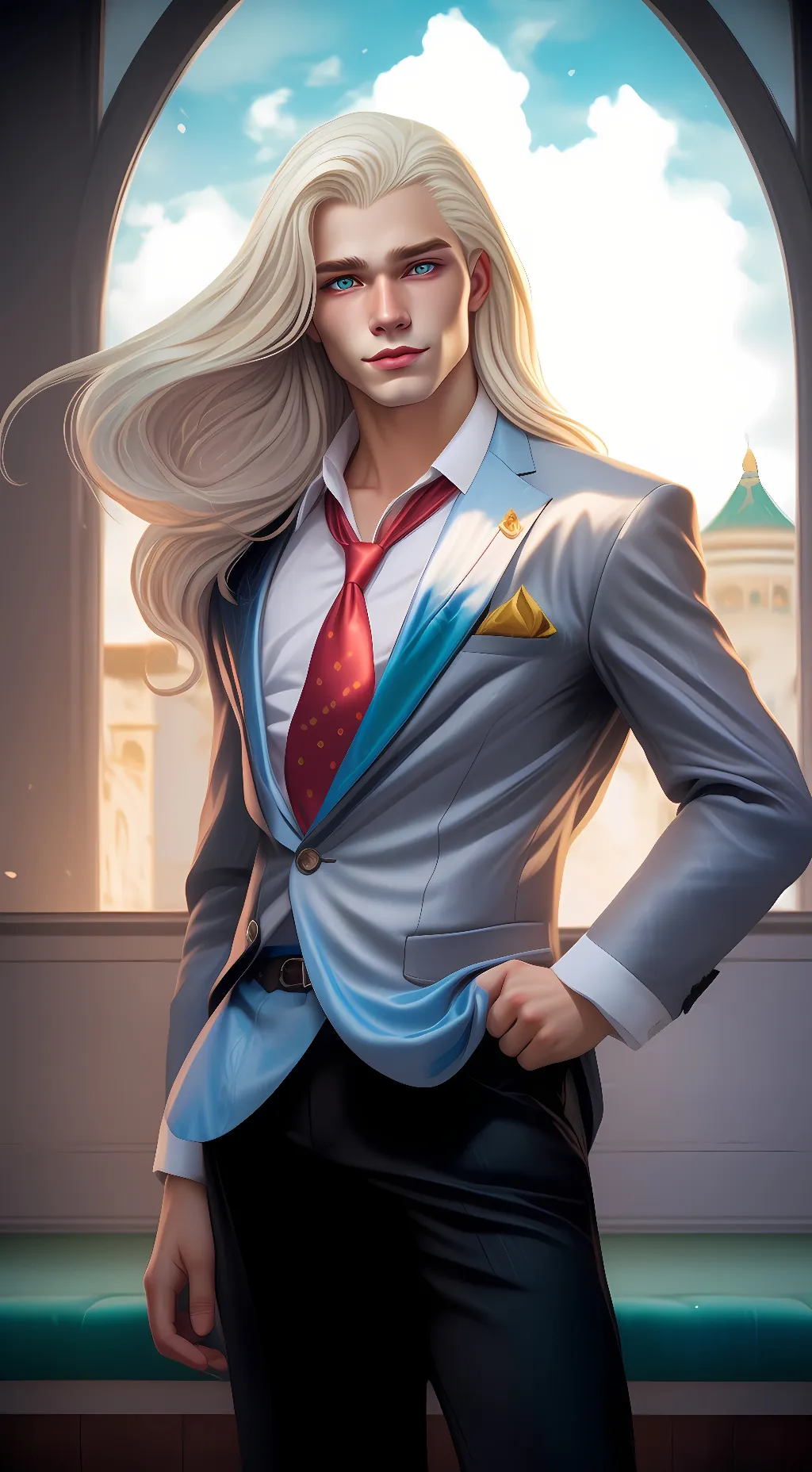 ai character: Sen  background