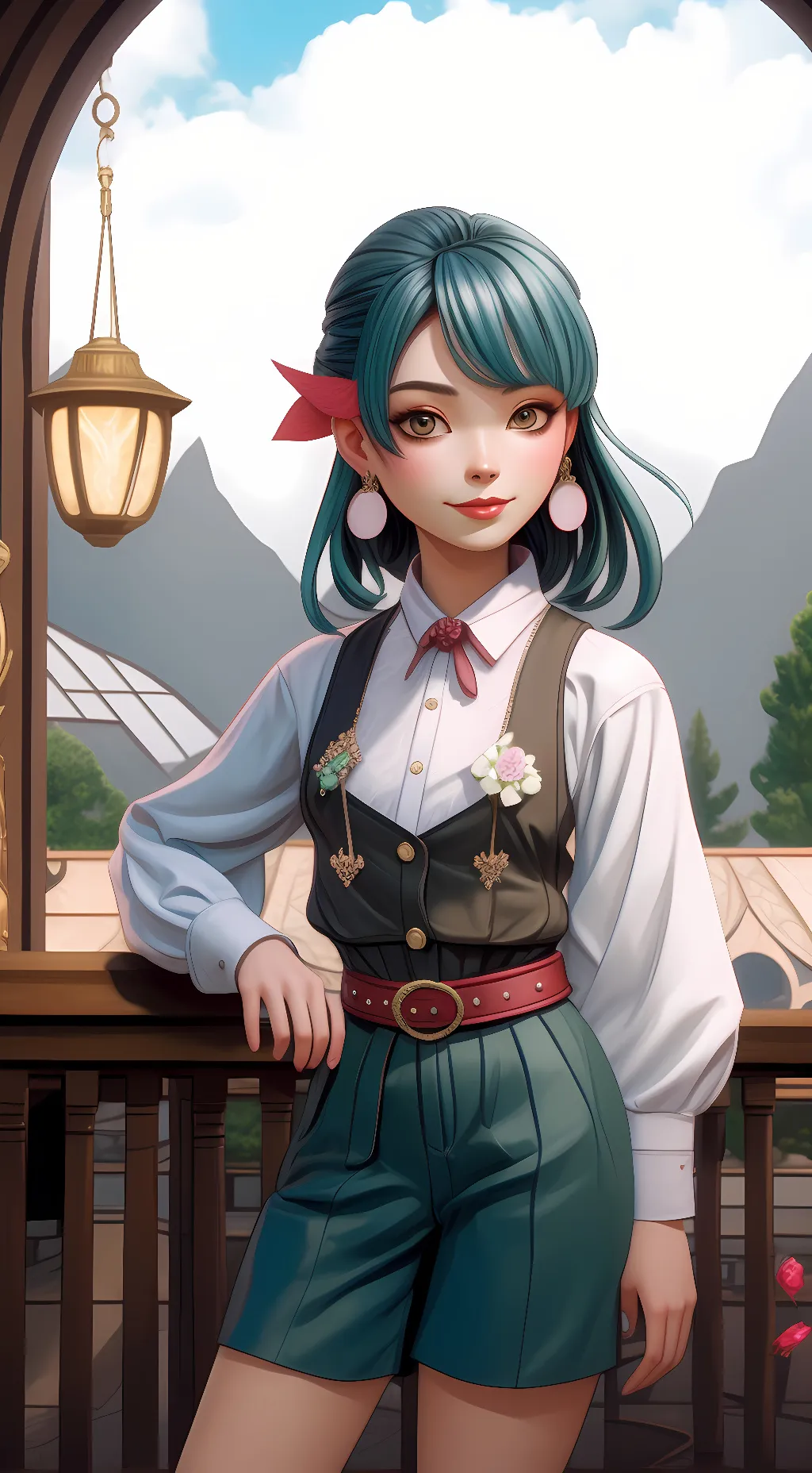 ai character: mia / coocee background
