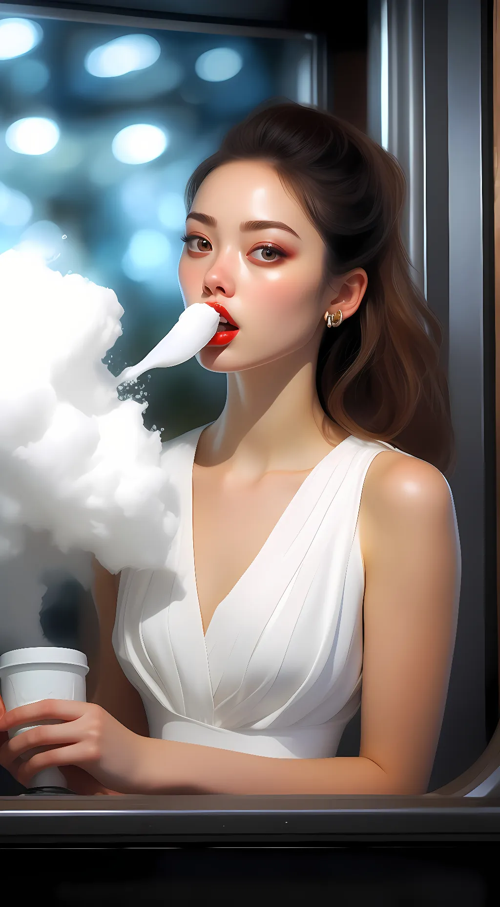 ai character: Henriette wilson background