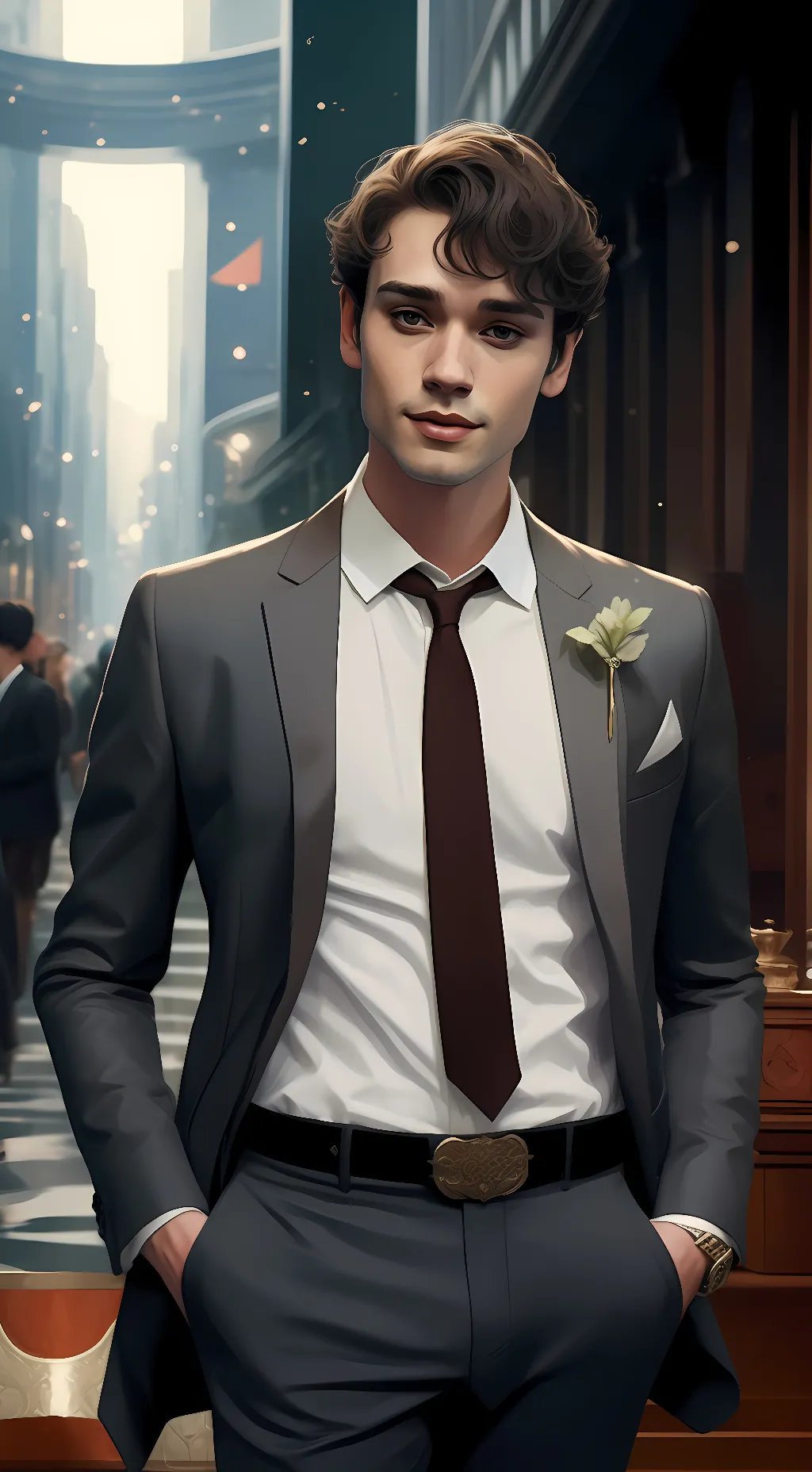 ai character: Mattheo Riddle background