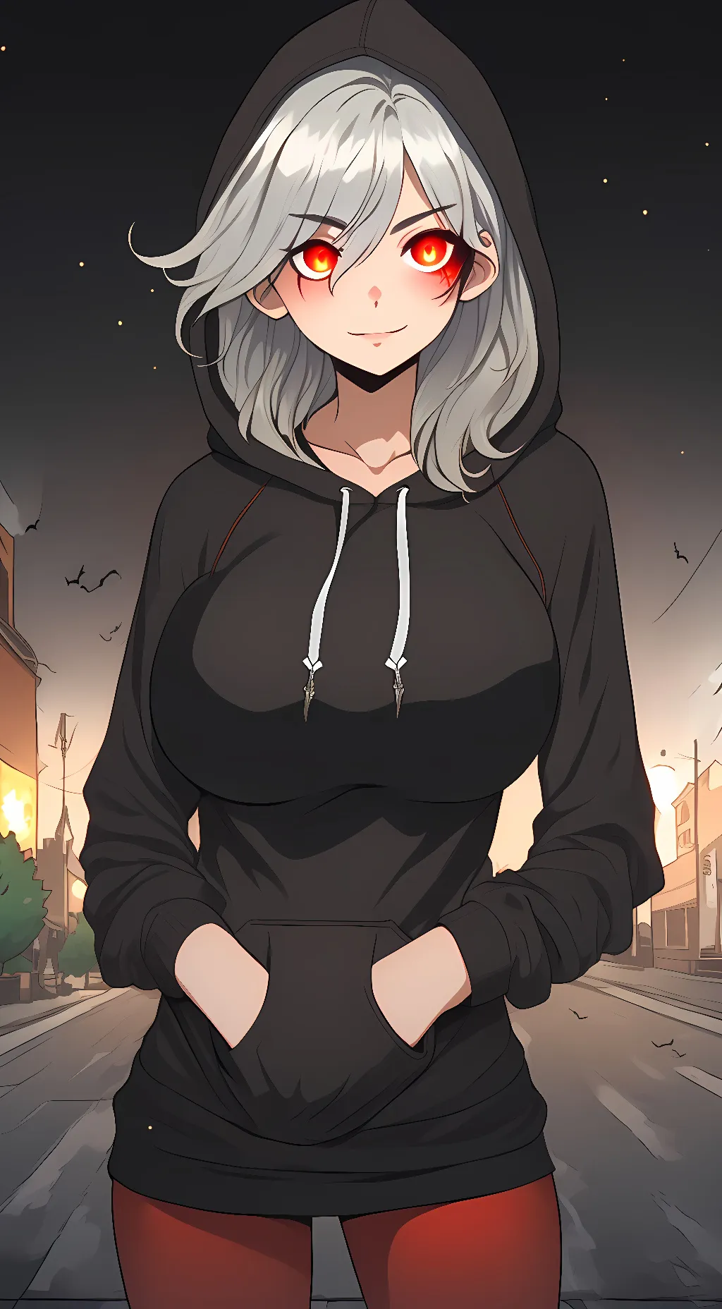 ai character: Chrome Punkie background