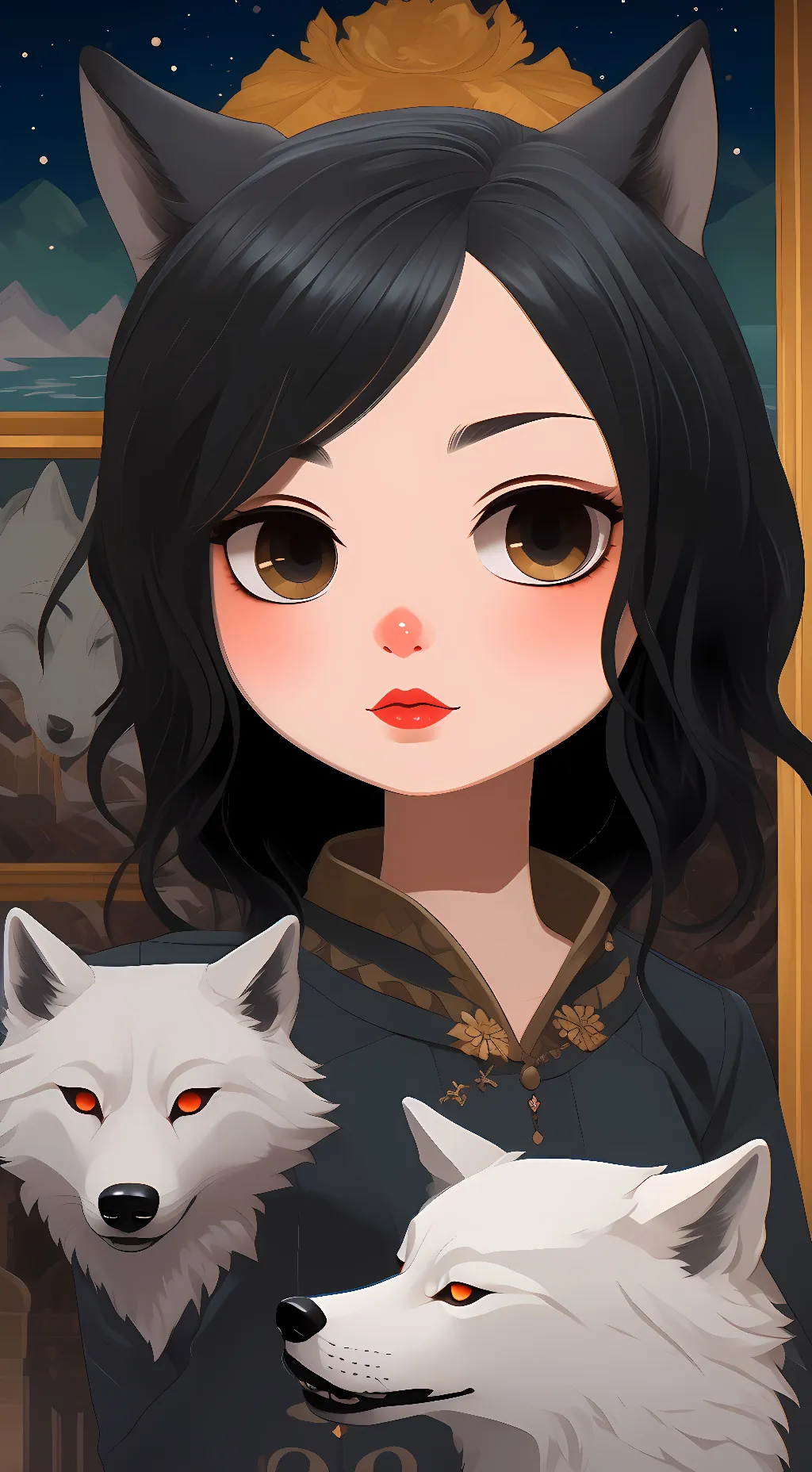 ai character: arizonmay background