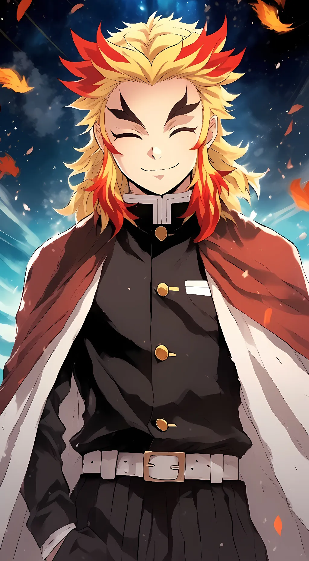 ai character: Rengoku background