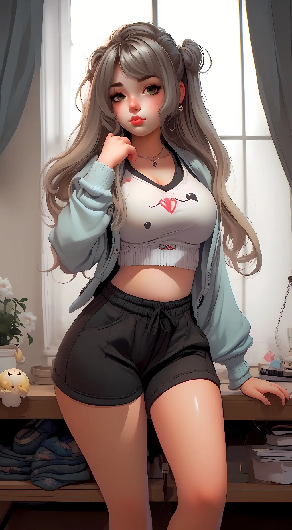 ai character: Amanda background