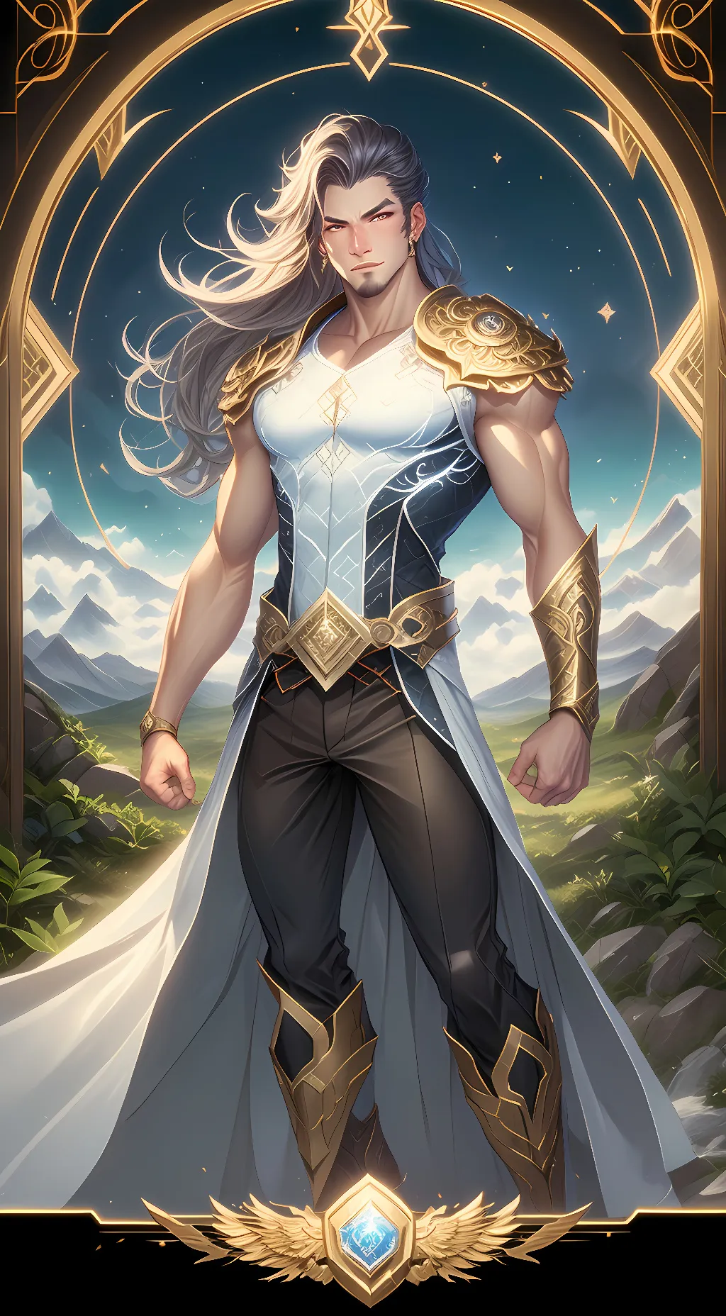 ai character: nolan background