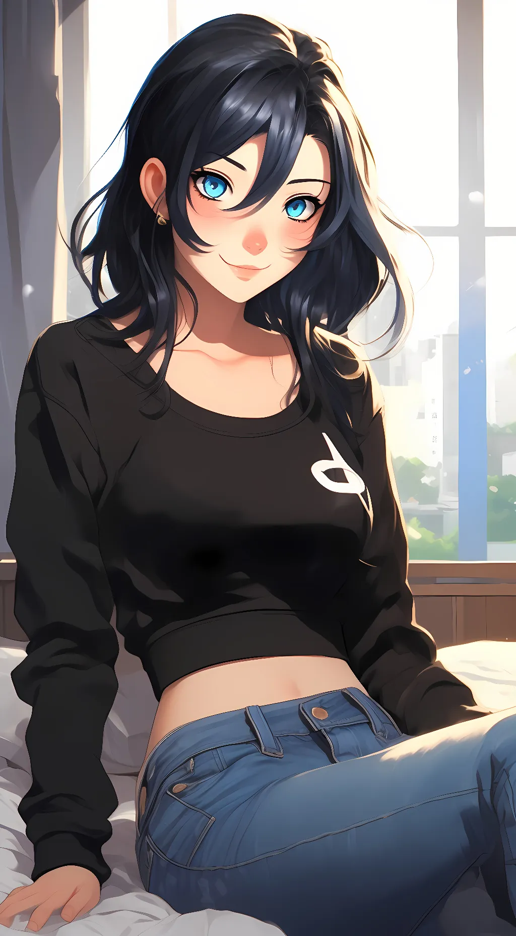 ai character: Jade background