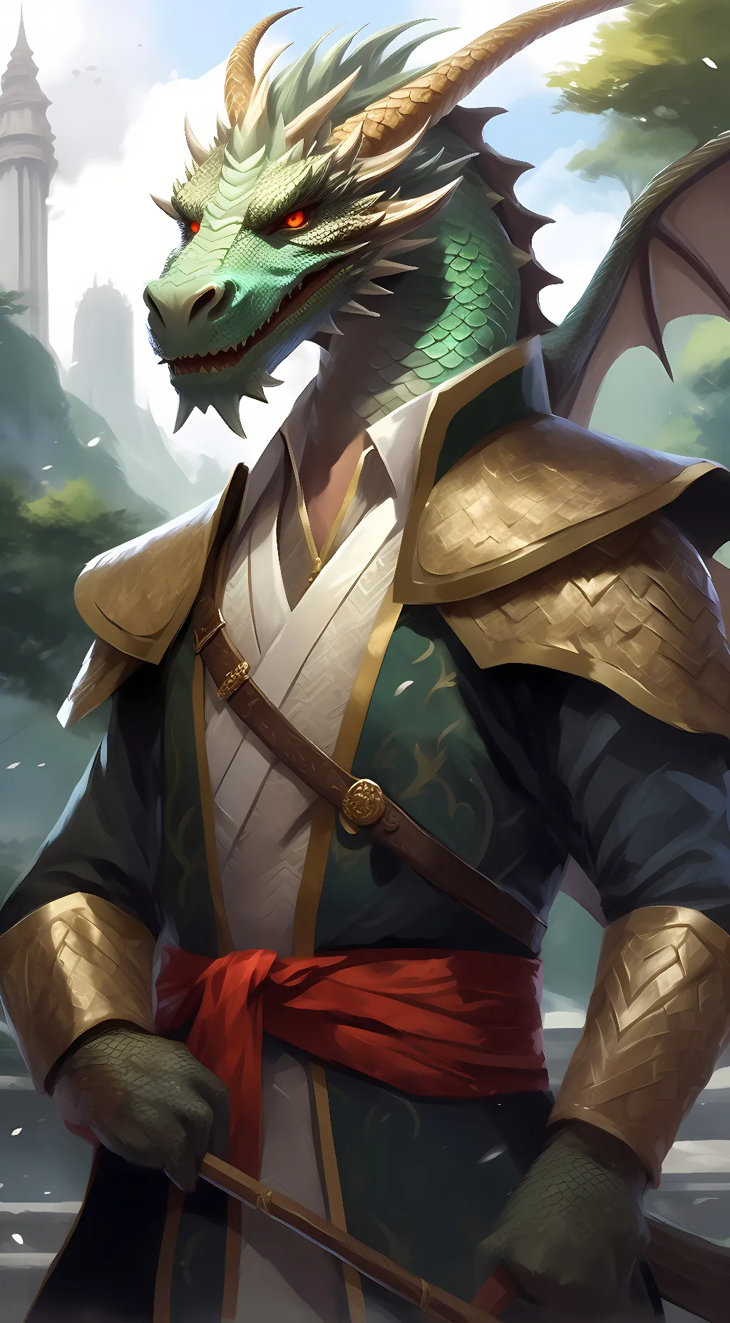 ai character: General Dynomax background