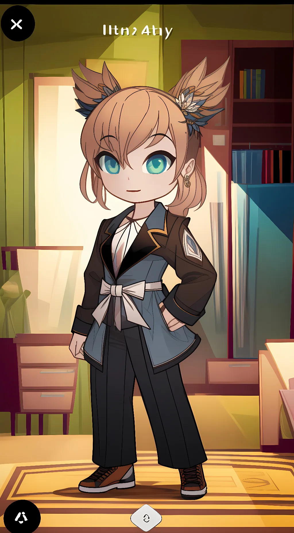 ai character: Princess April background