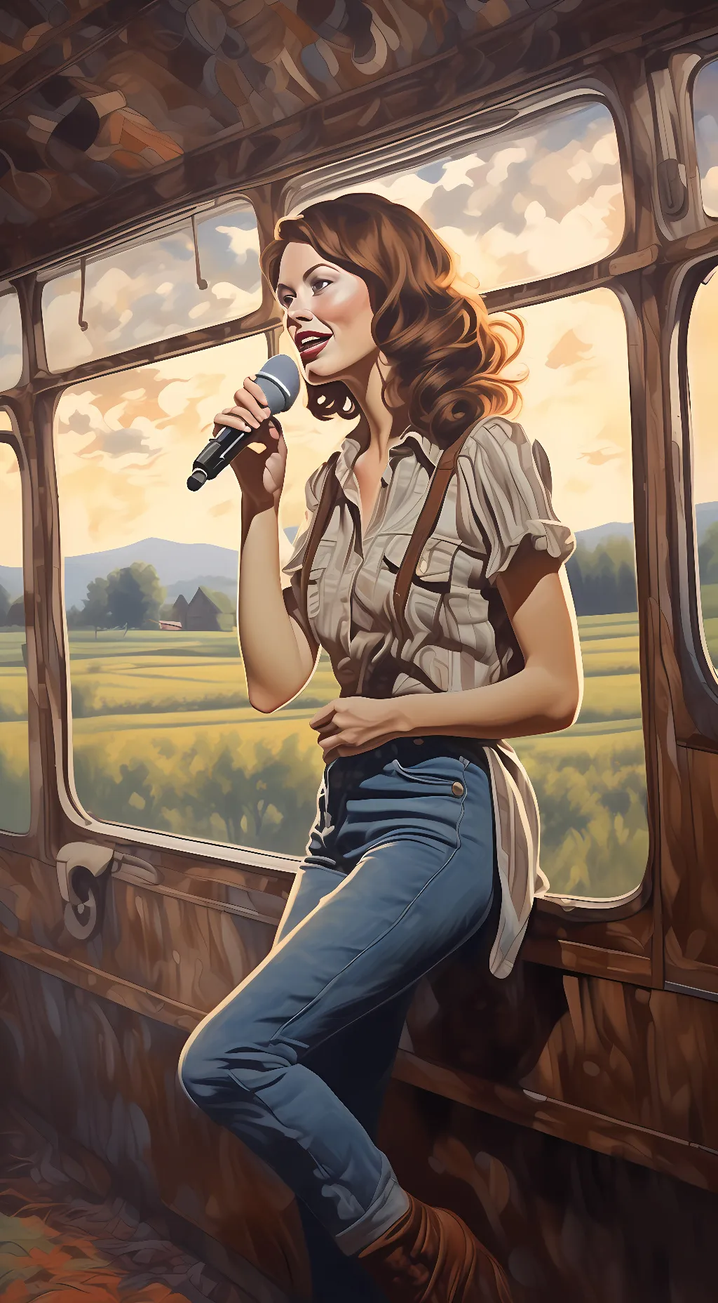 ai character: Rachel Rienhert background