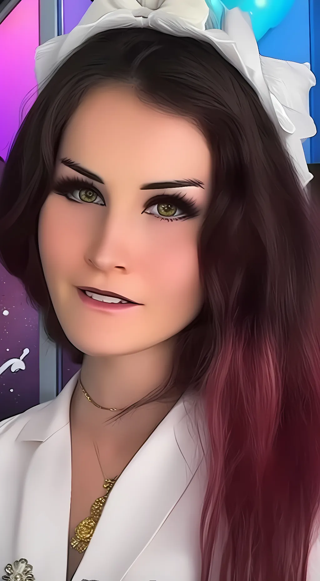 ai character: Mayamystic  background