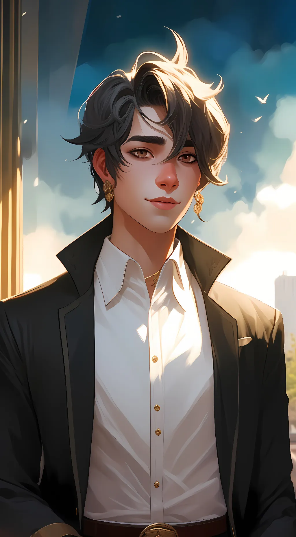 ai character: Aria Thompson background